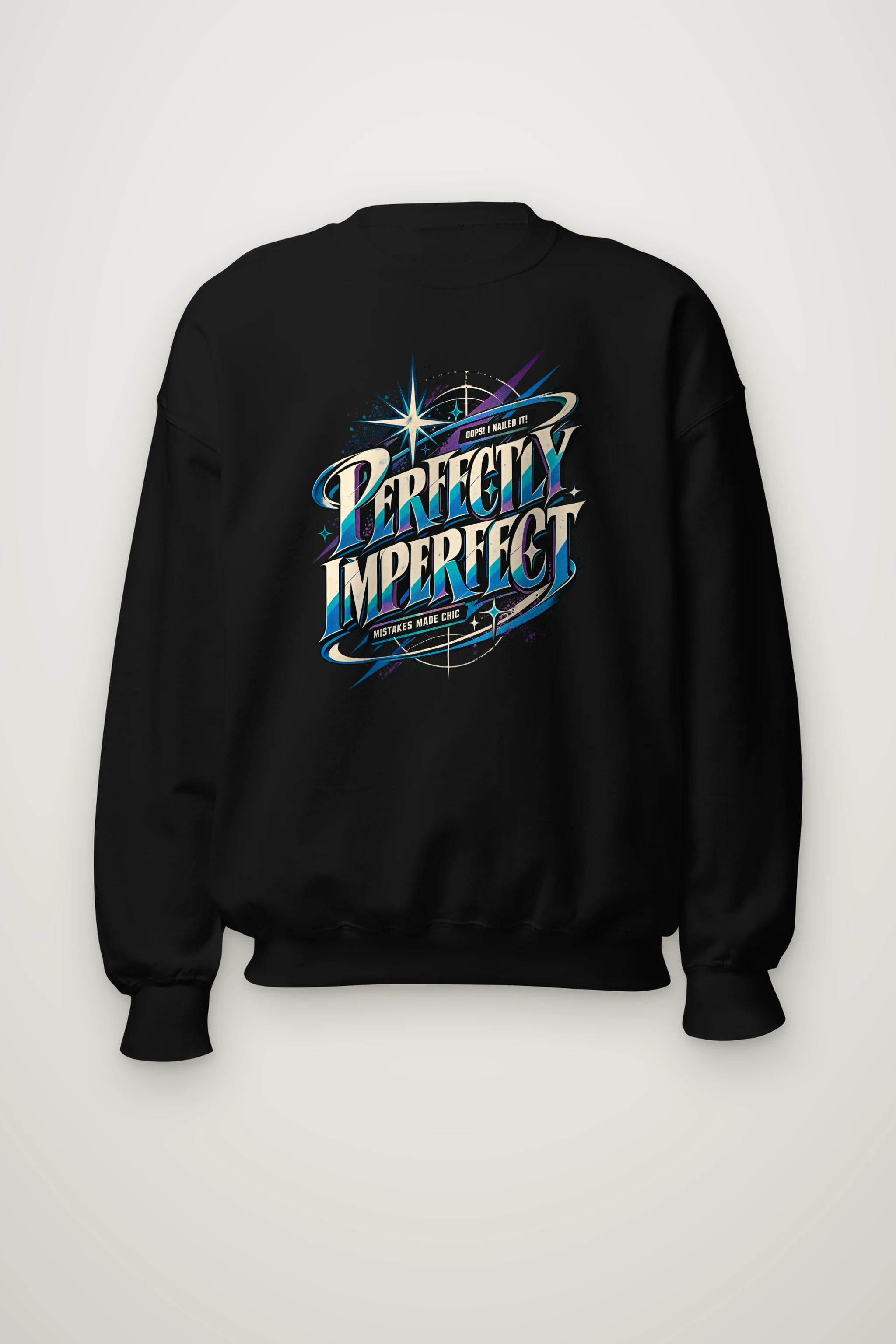 "Oops I Nailed It" Heavy Blend Unisex Crewneck Sweatshirt