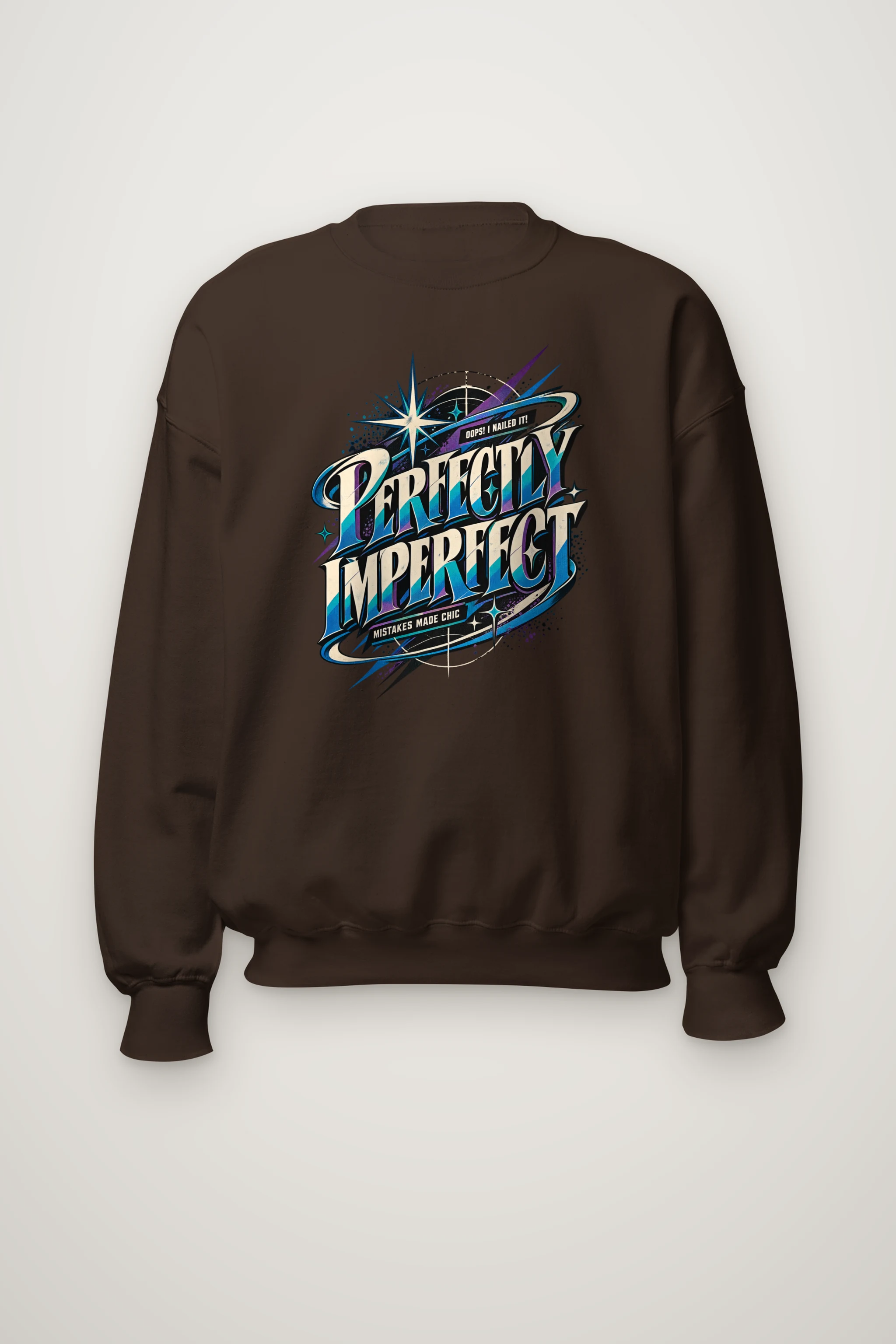 "Oops I Nailed It" Heavy Blend Unisex Crewneck Sweatshirt