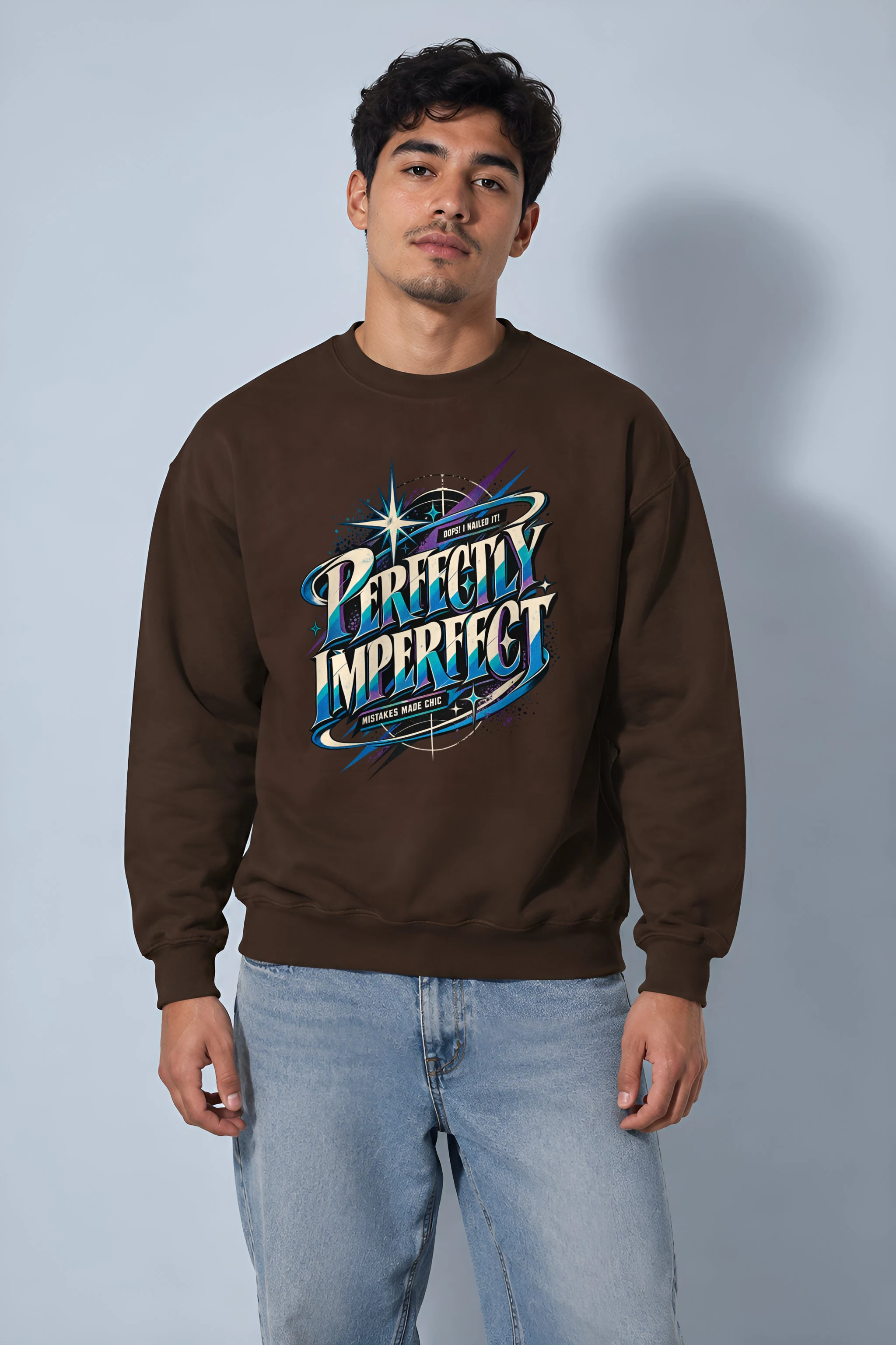 "Oops I Nailed It" 1 Crewneck Sweatshirt