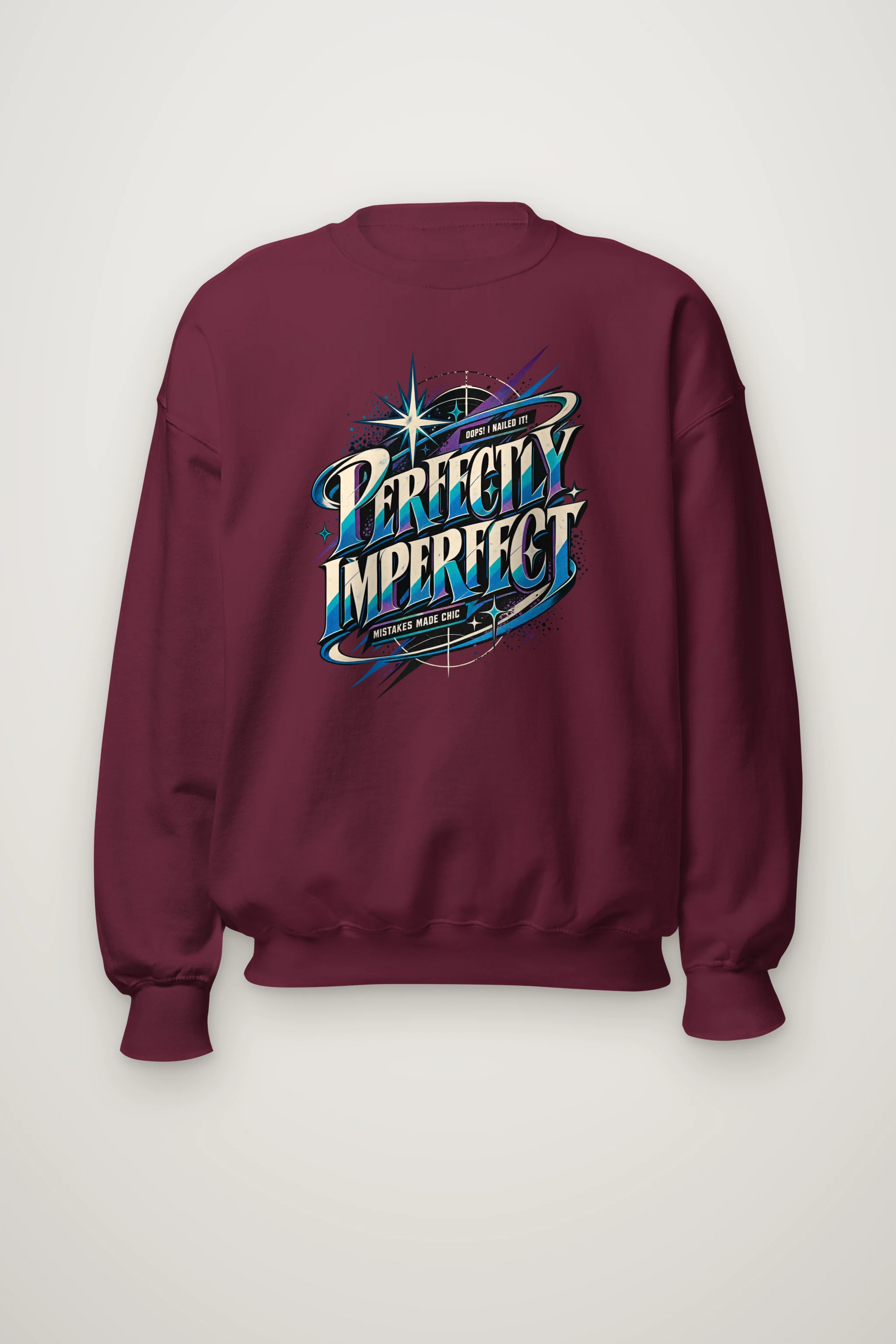 "Oops I Nailed It" Heavy Blend Unisex Crewneck Sweatshirt