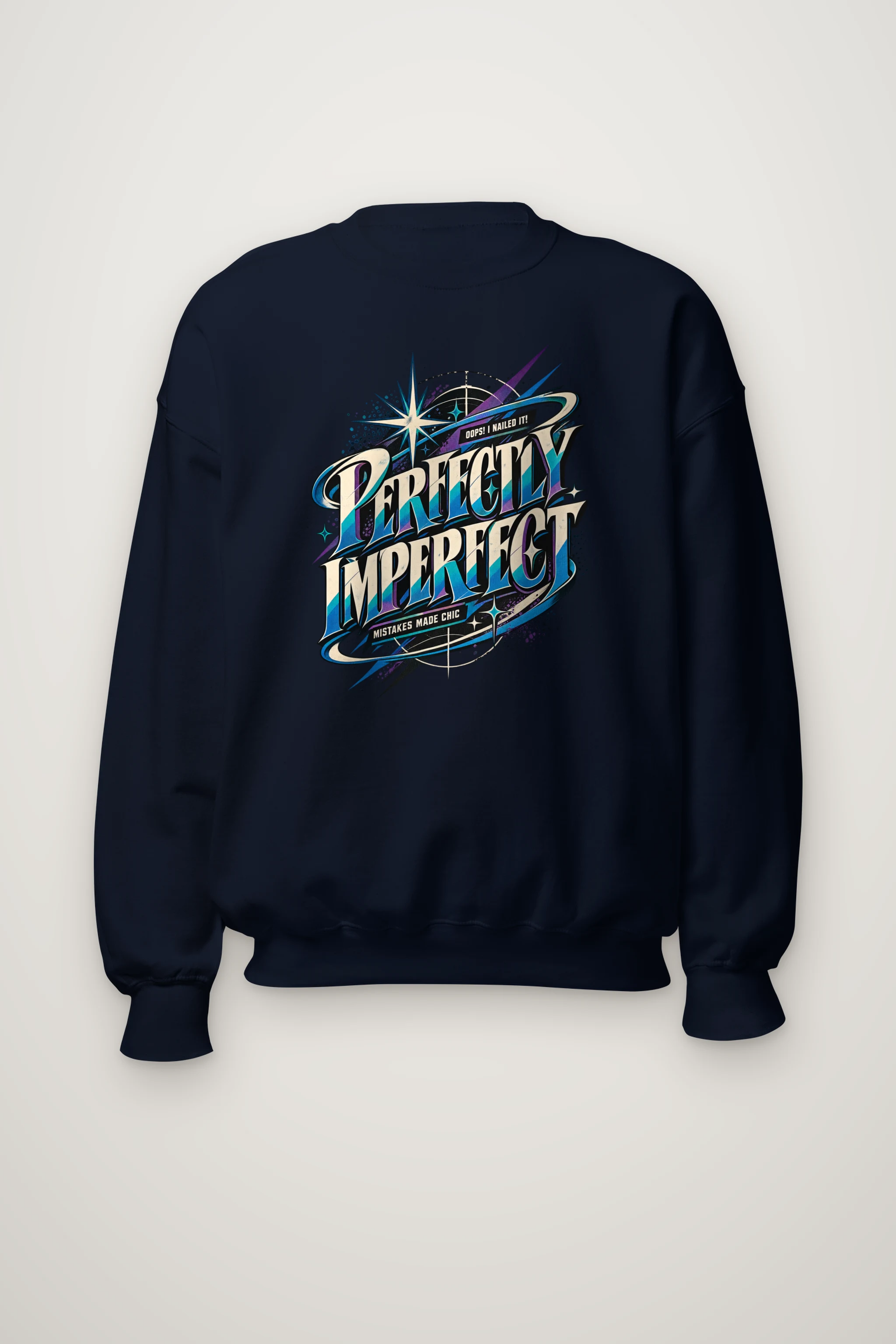 "Oops I Nailed It" Heavy Blend Unisex Crewneck Sweatshirt