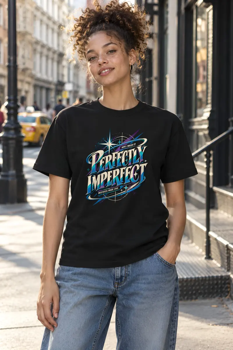 "Oops I Nailed It" Heavyweight Unisex Crewneck T-shirt