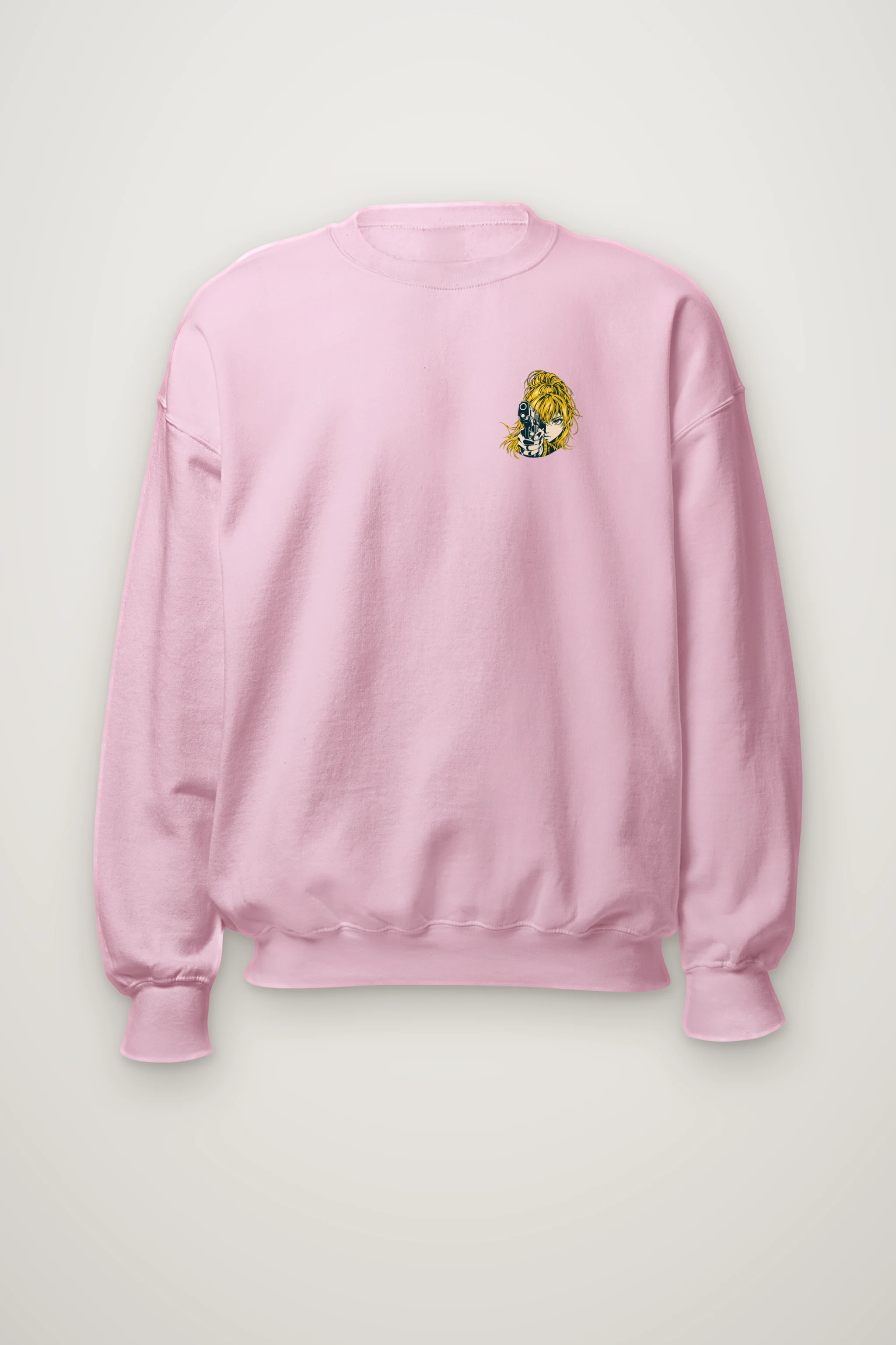 "Orange Aim" Heavy Blend Unisex Crewneck Sweatshirt