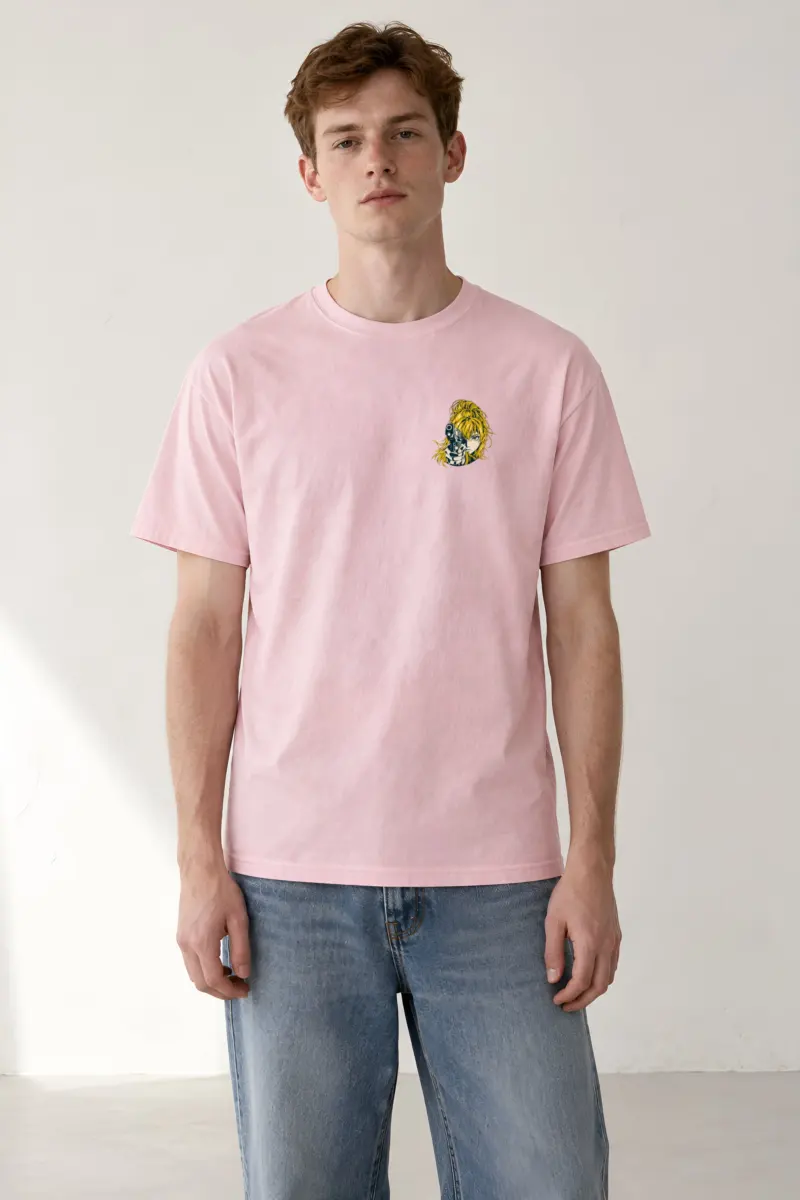 "Orange Aim" Heavyweight Unisex Crewneck T-shirt