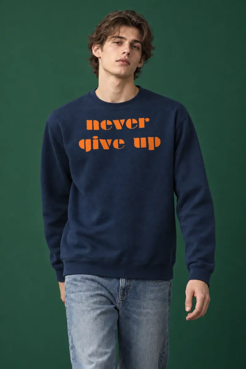 "Orange Resolve" Heavy Blend Unisex Crewneck Sweatshirt