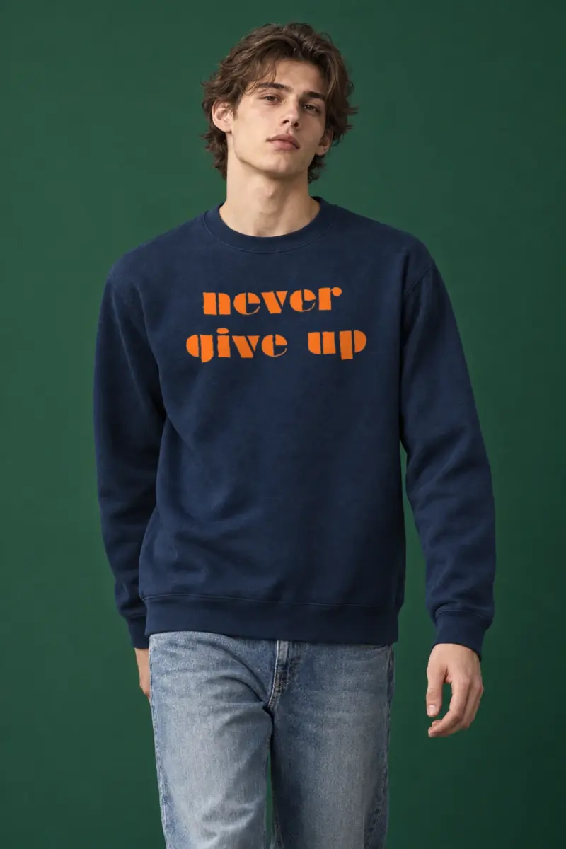 "Orange Resolve" Heavy Blend Unisex Crewneck Sweatshirt