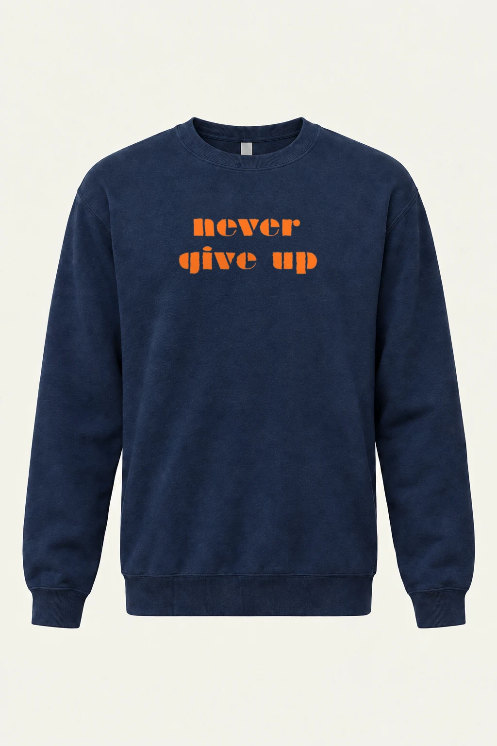 "Orange Resolve" Heavy Blend Unisex Crewneck Sweatshirt | Gildan 18000