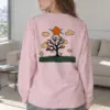 "Orange Sun Tree" Unisex Longsleeve T-shirt | Gildan 2400