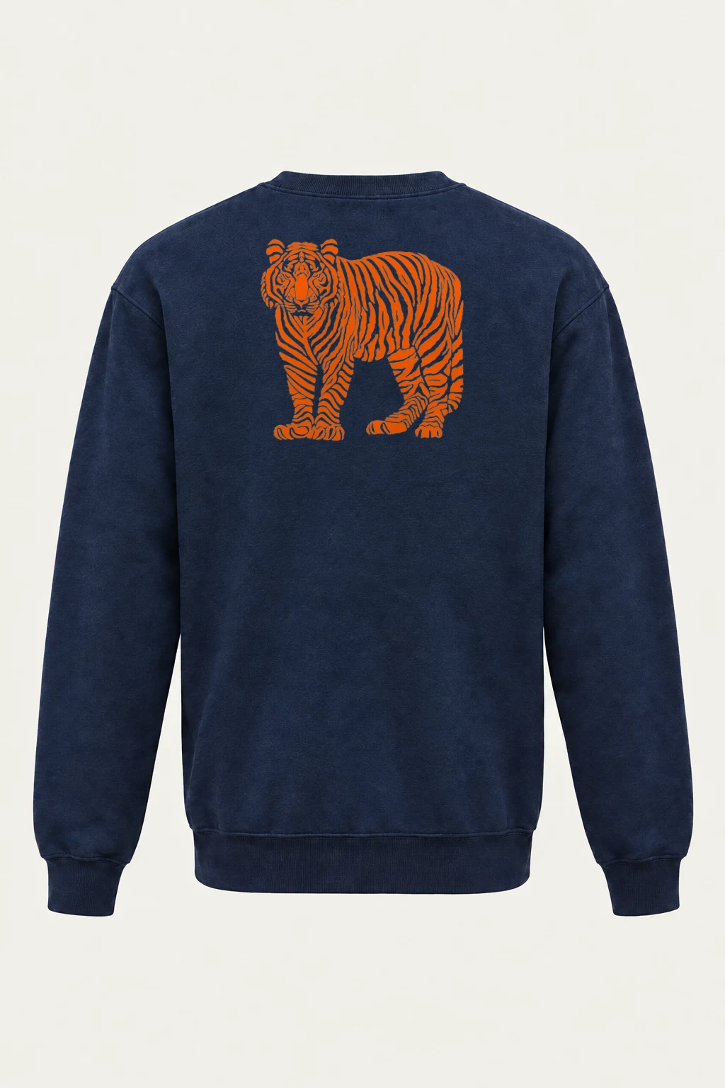 "Orange Tiger Lines" Heavy Blend Unisex Crewneck Sweatshirt | Gildan 18000