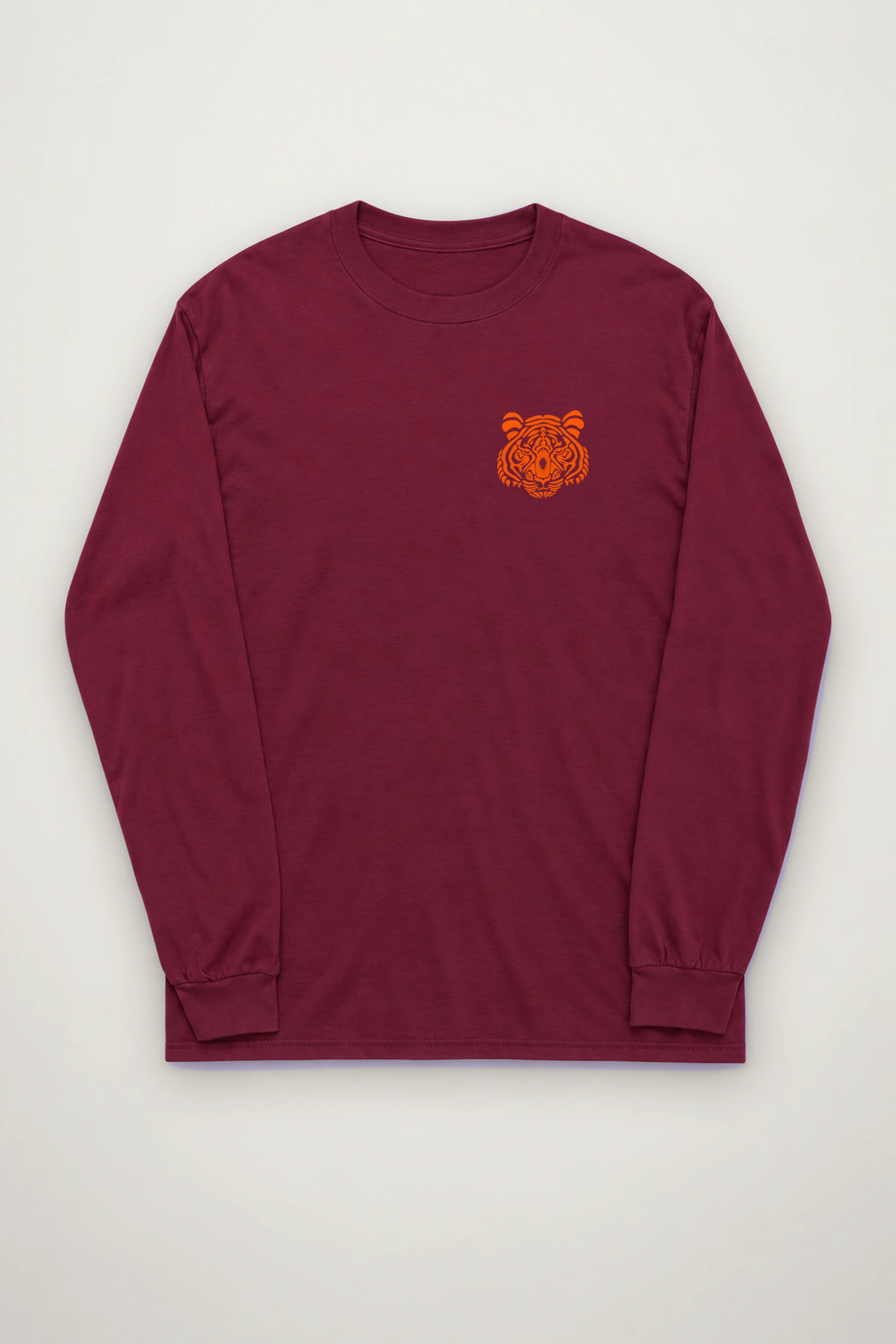 "Orange Tiger" Unisex Longsleeve T-shirt