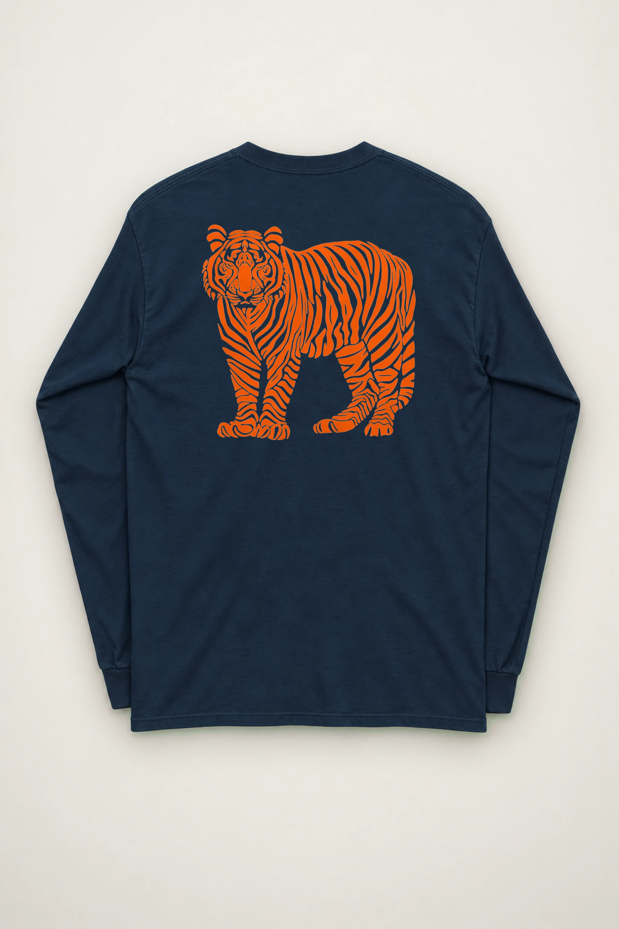"Orange Tiger" Unisex Longsleeve T-shirt