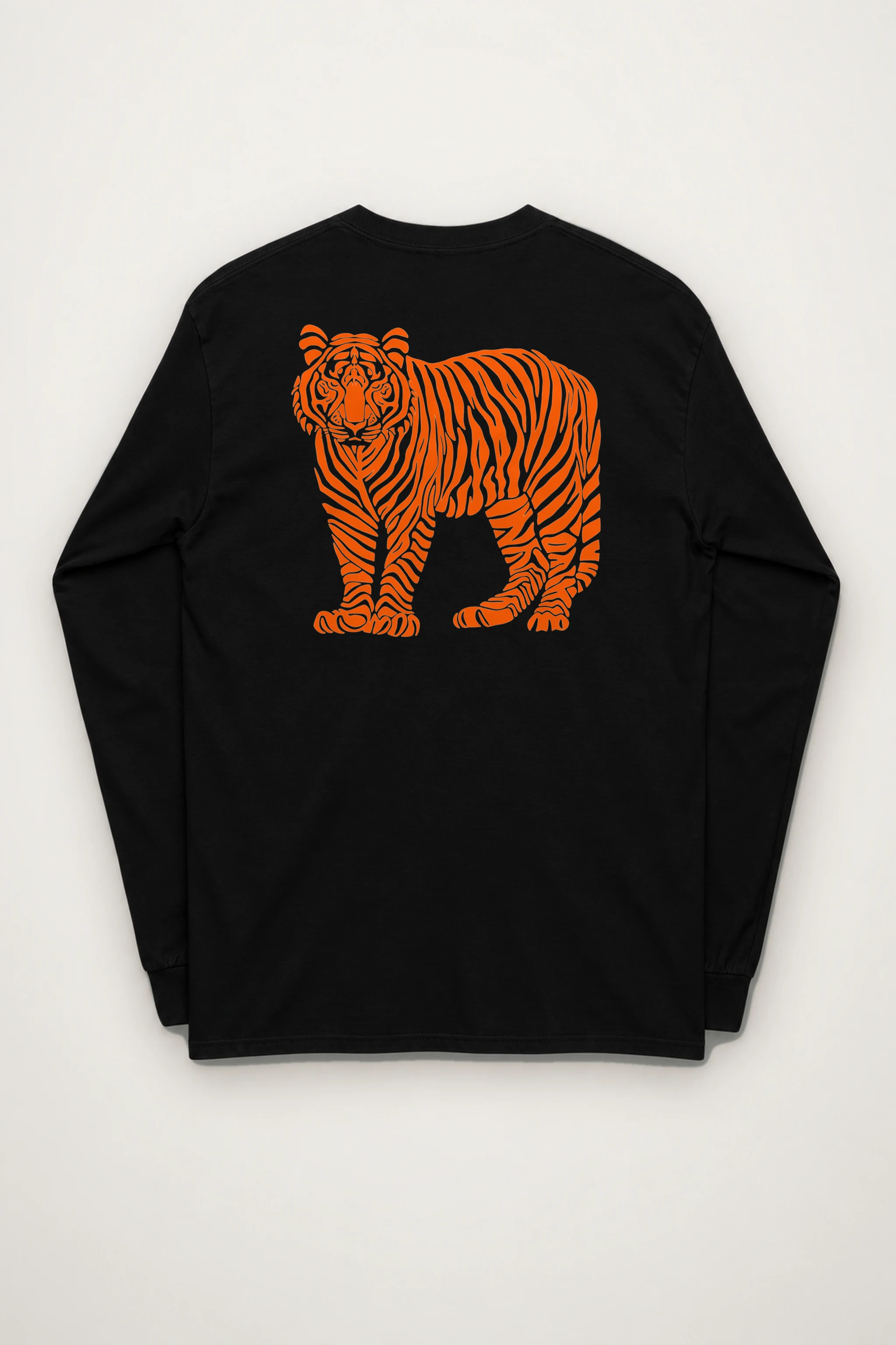 "Orange Tiger" Unisex Longsleeve T-shirt