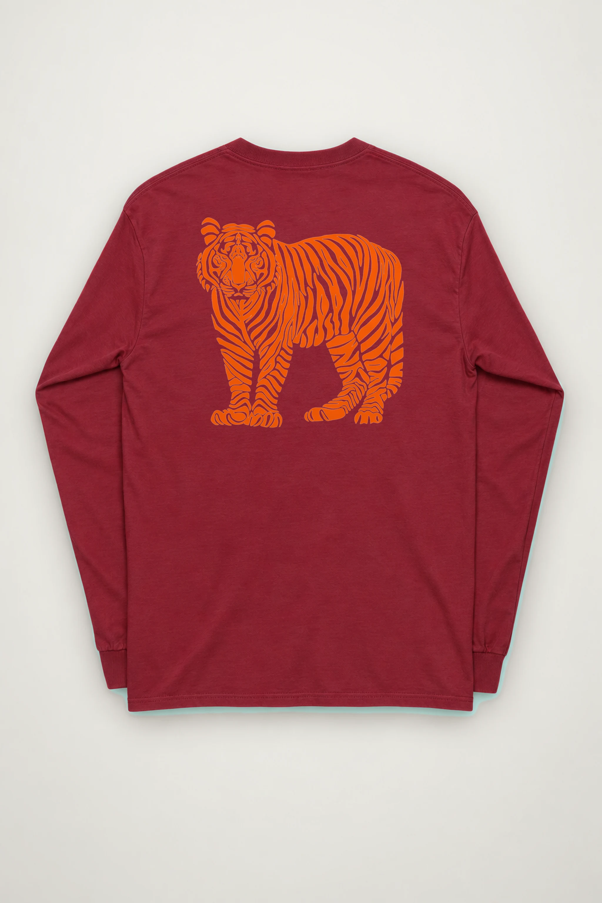"Orange Tiger" Unisex Longsleeve T-shirt