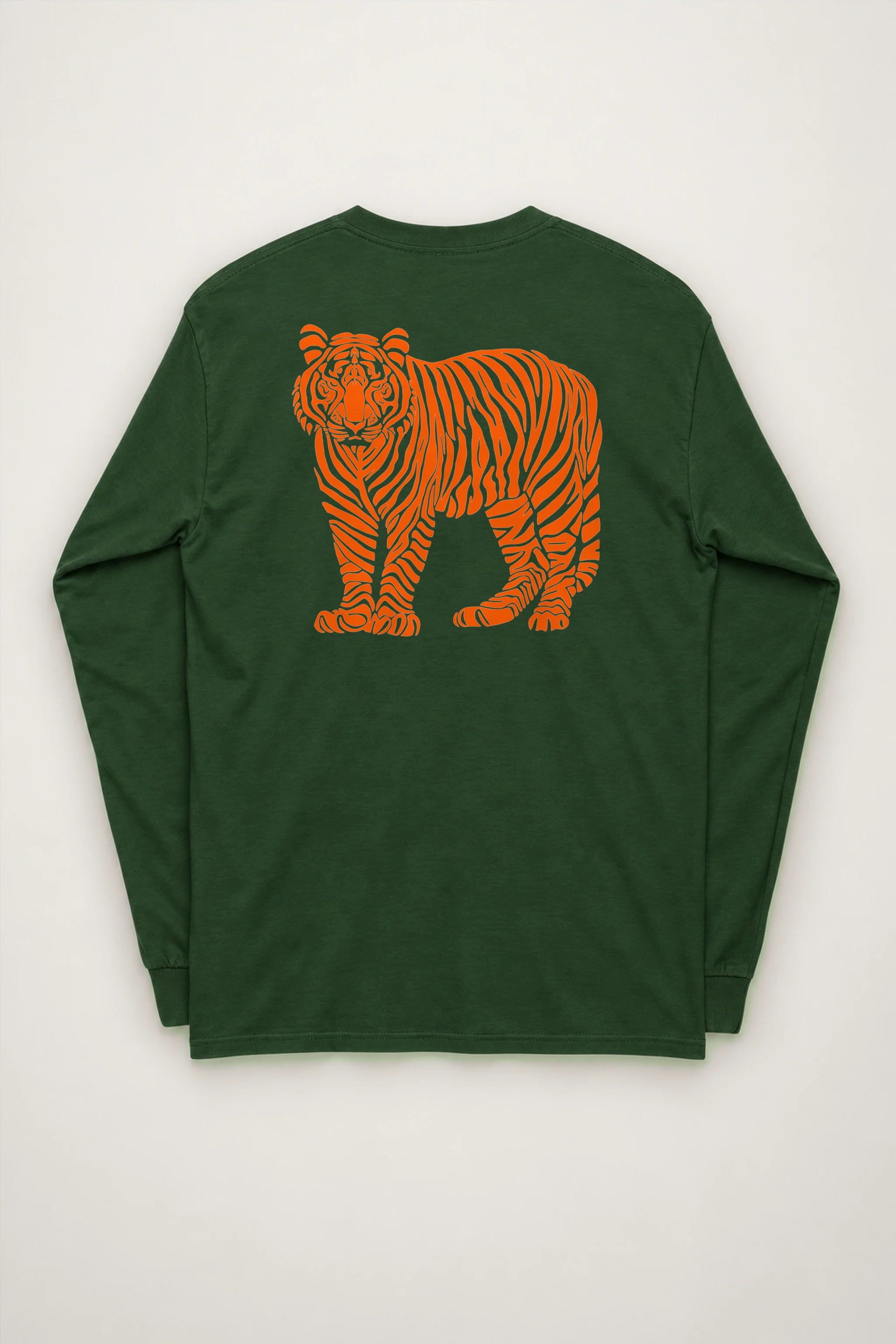"Orange Tiger" Unisex Longsleeve T-shirt