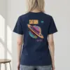 "Orbit After Dark" Heavyweight Unisex Crewneck T-shirt