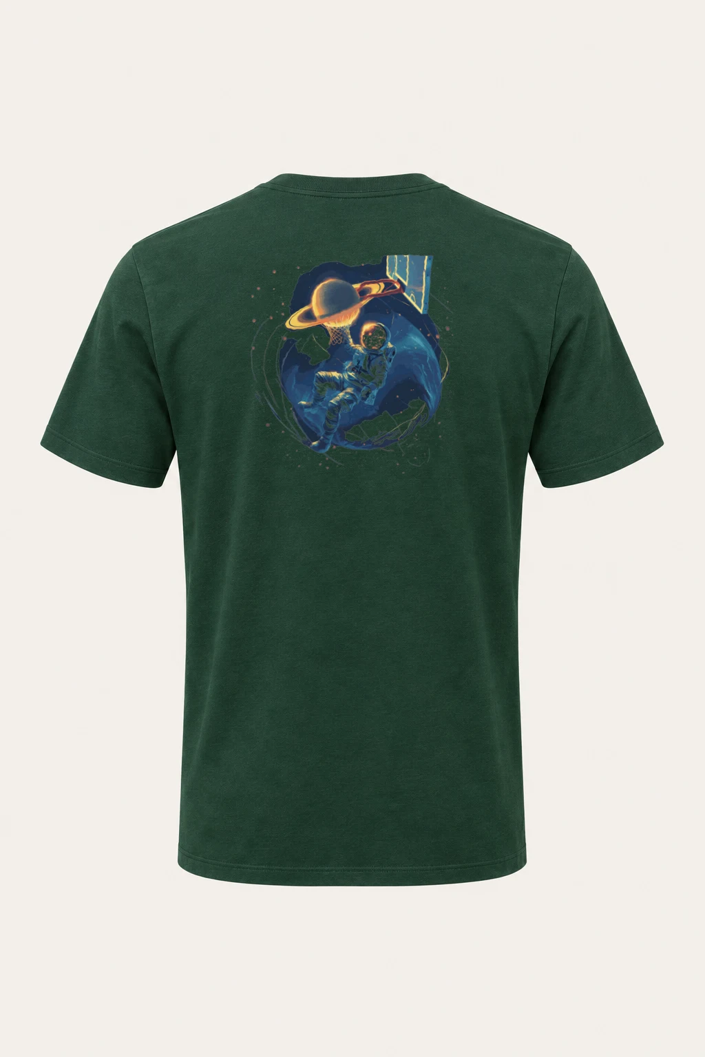 "Orbit Court" Heavyweight Unisex Crewneck T-shirt | Gildan 5000
