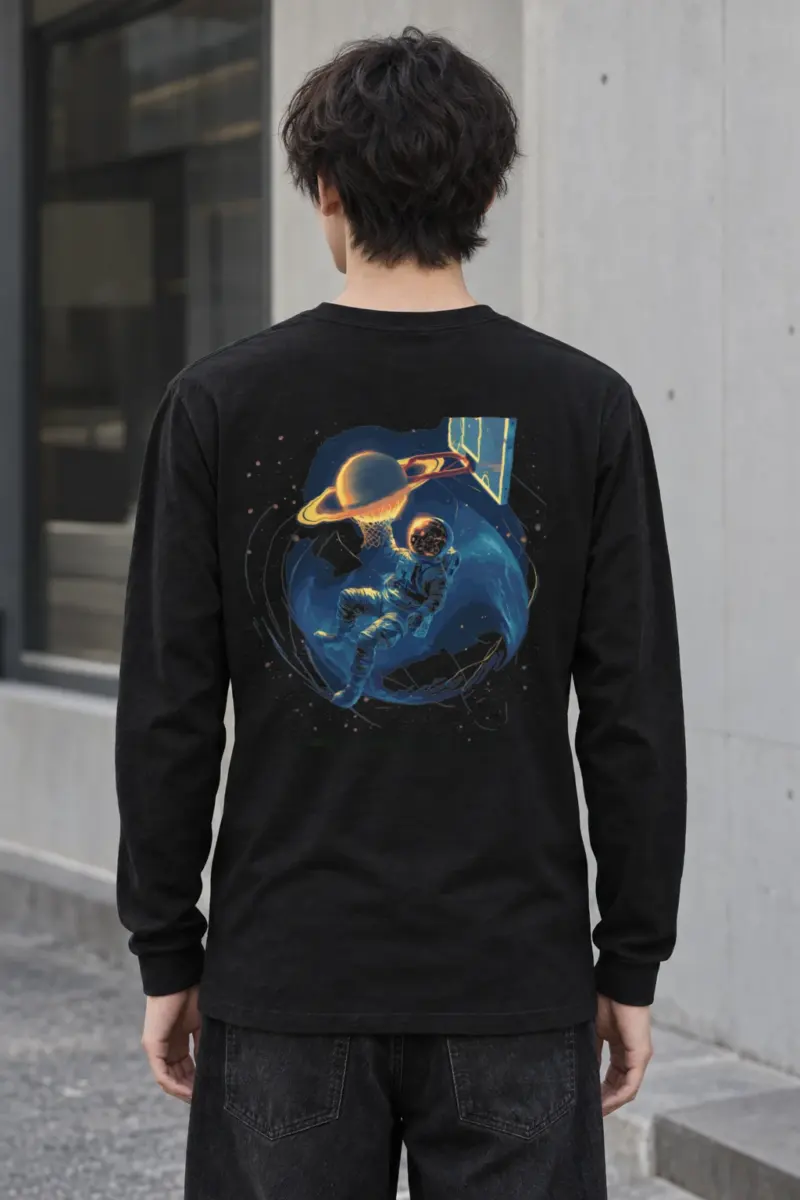 "Orbit Court" Unisex Longsleeve T-shirt