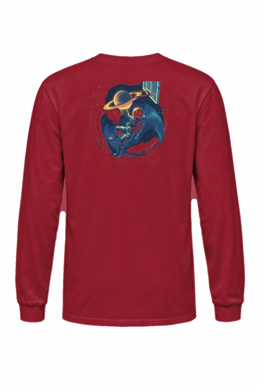 "Orbit Court" Unisex Longsleeve T-shirt | Gildan 2400