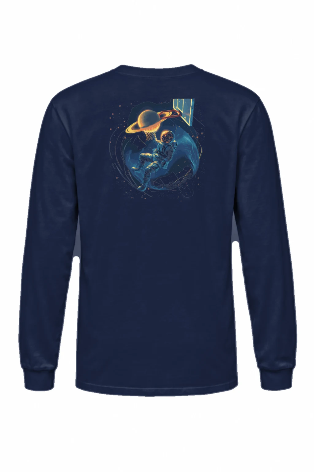 "Orbit Court" Unisex Longsleeve T-shirt | Gildan 2400
