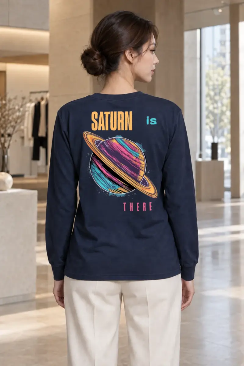 "Orbit Defiance" Unisex Longsleeve T-shirt | Gildan 2400