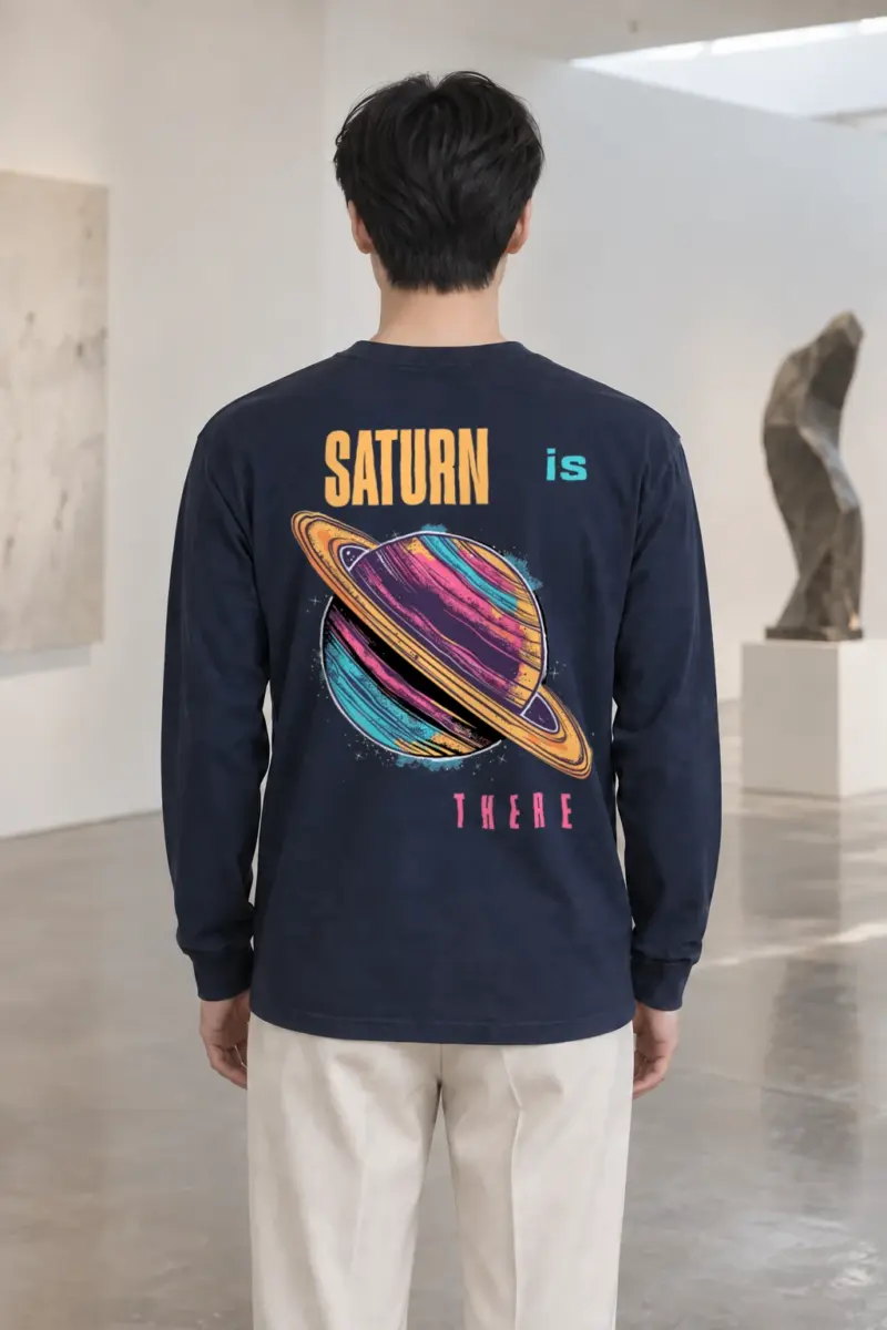 "Orbit Defiance" Unisex Longsleeve T-shirt | Gildan 2400