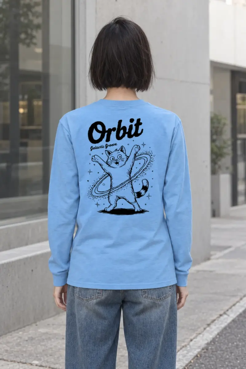 "Orbit Galactic Groove" Unisex Longsleeve T-shirt