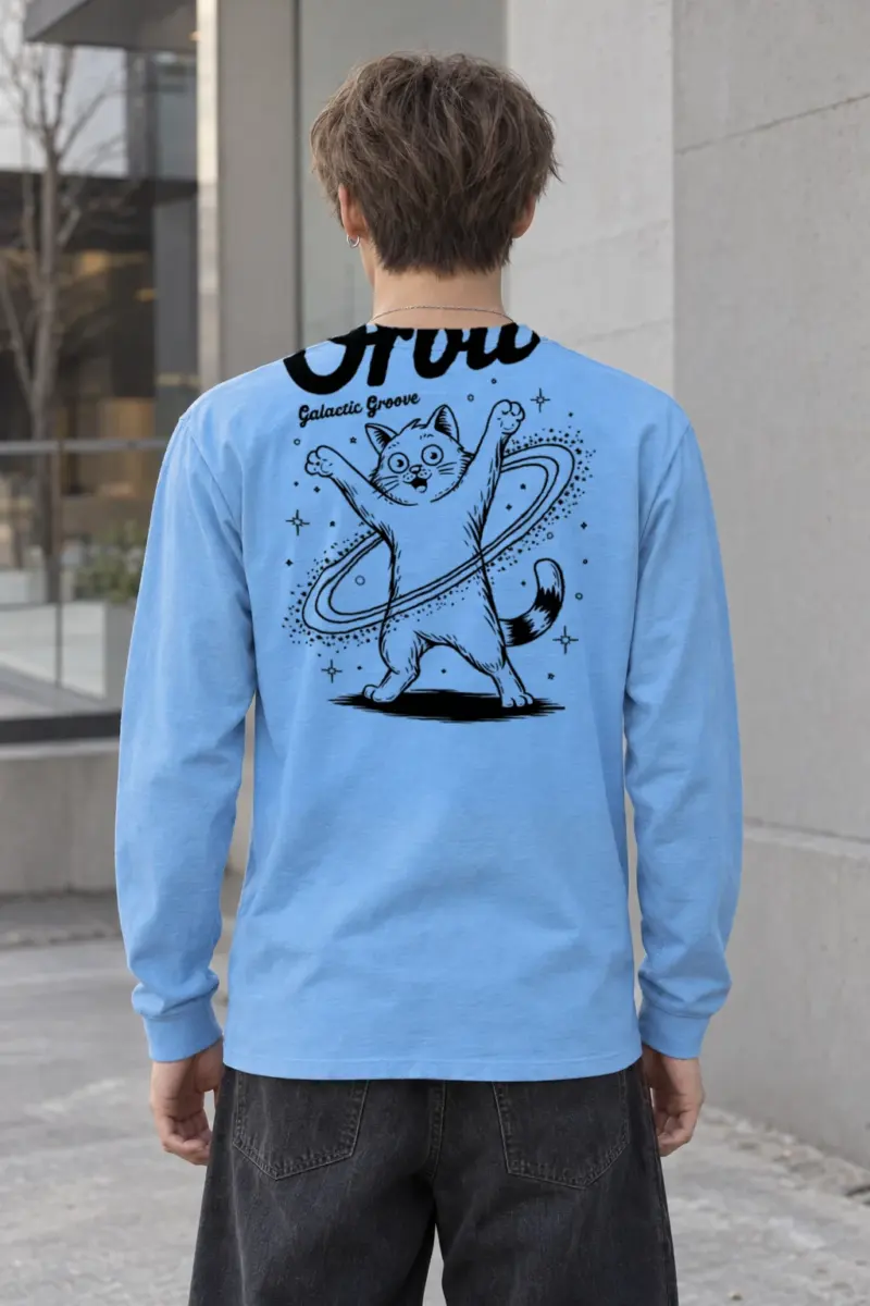 "Orbit Galactic Groove" Unisex Longsleeve T-shirt