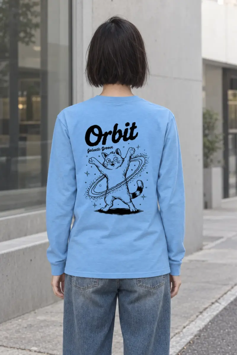 "Orbit Galactic Groove" Unisex Longsleeve T-shirt