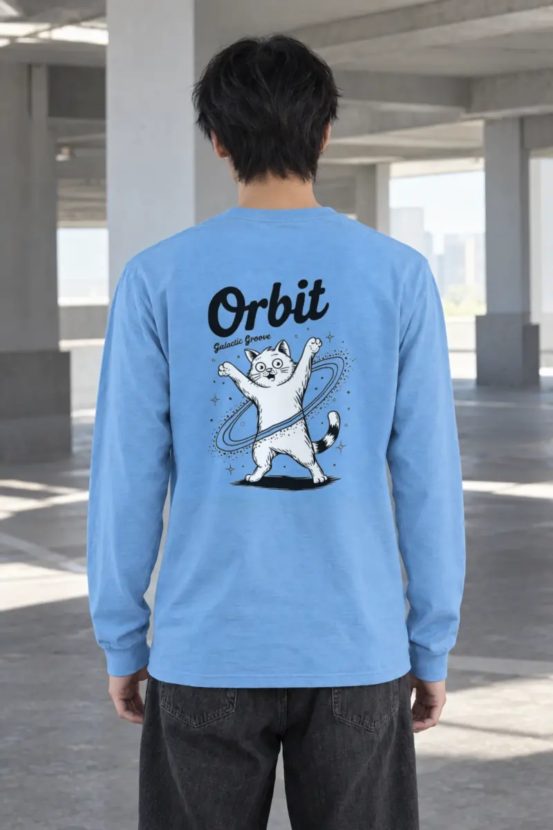 "Orbit Galactic Groove" Unisex Longsleeve T-shirt