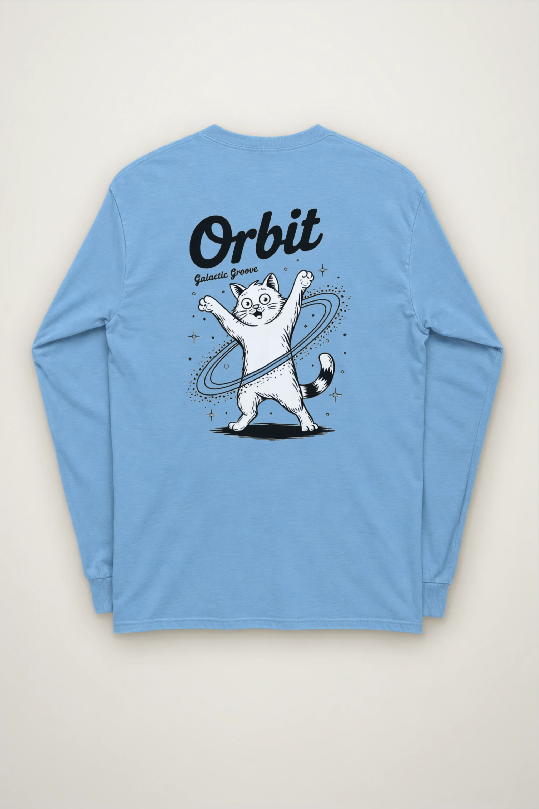 "Orbit Galactic Groove" Unisex Longsleeve T-shirt
