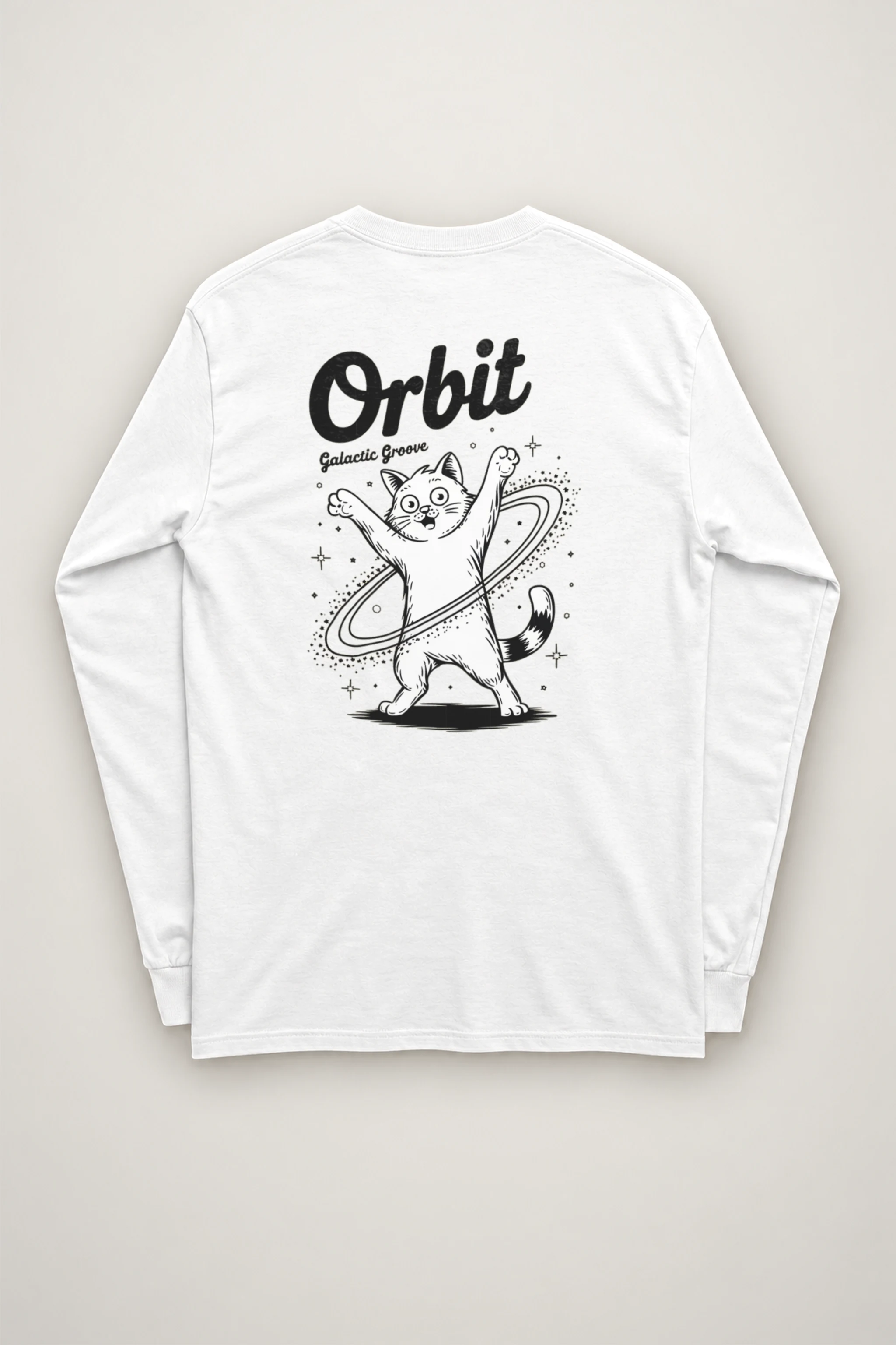 "Orbit Galactic Groove" Unisex Longsleeve T-shirt