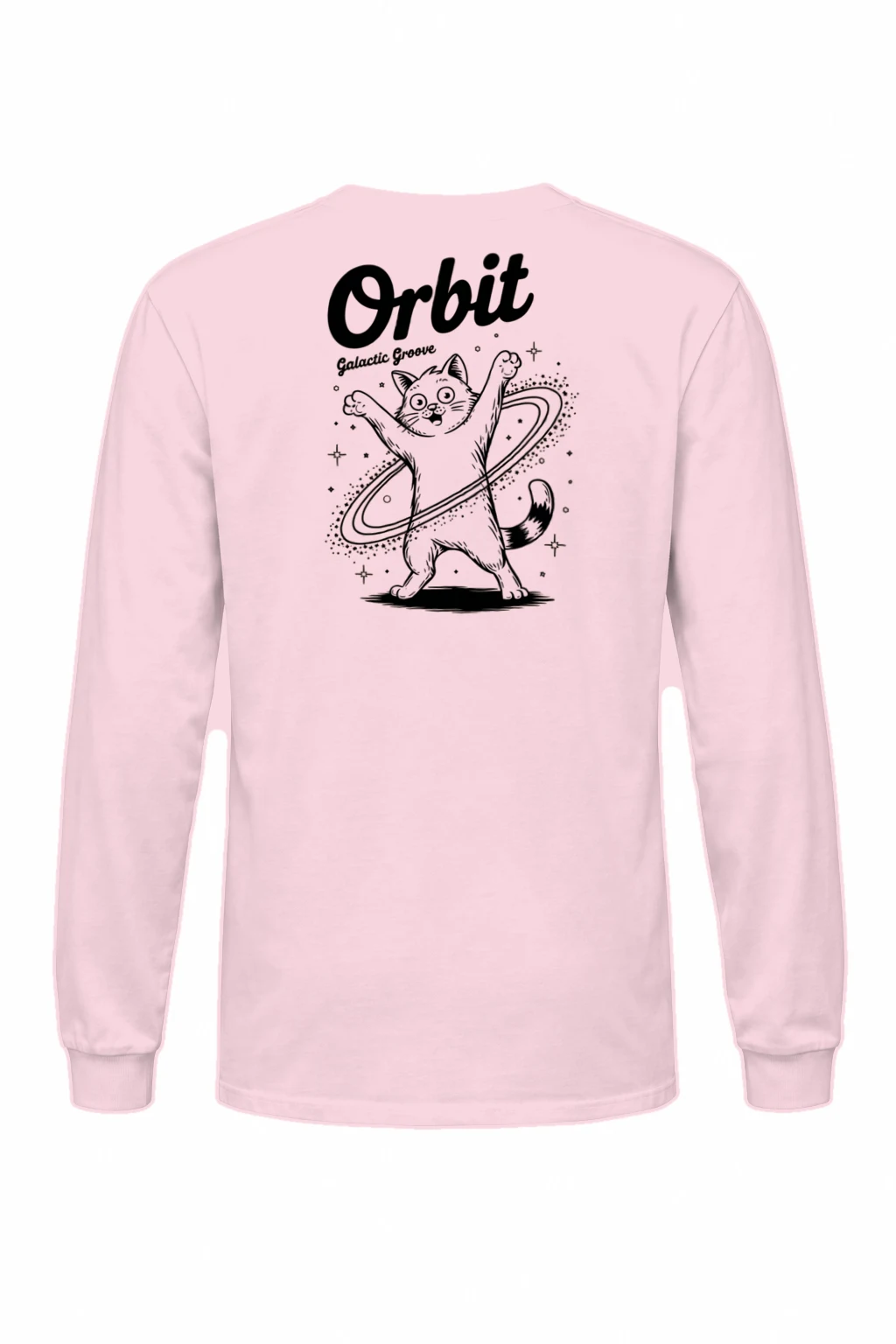 "Orbit Galactic Groove" Unisex Longsleeve T-shirt | Gildan 2400