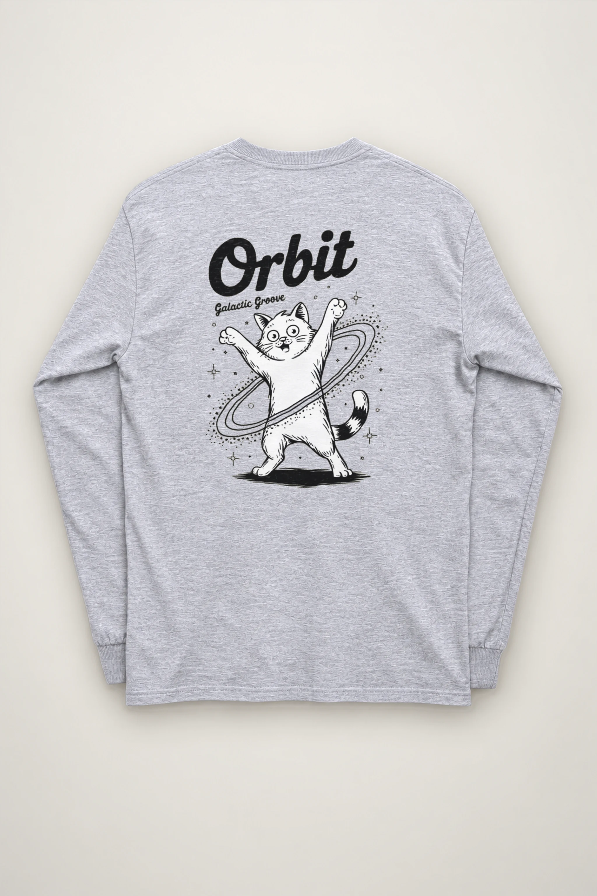 "Orbit Galactic Groove" Unisex Longsleeve T-shirt