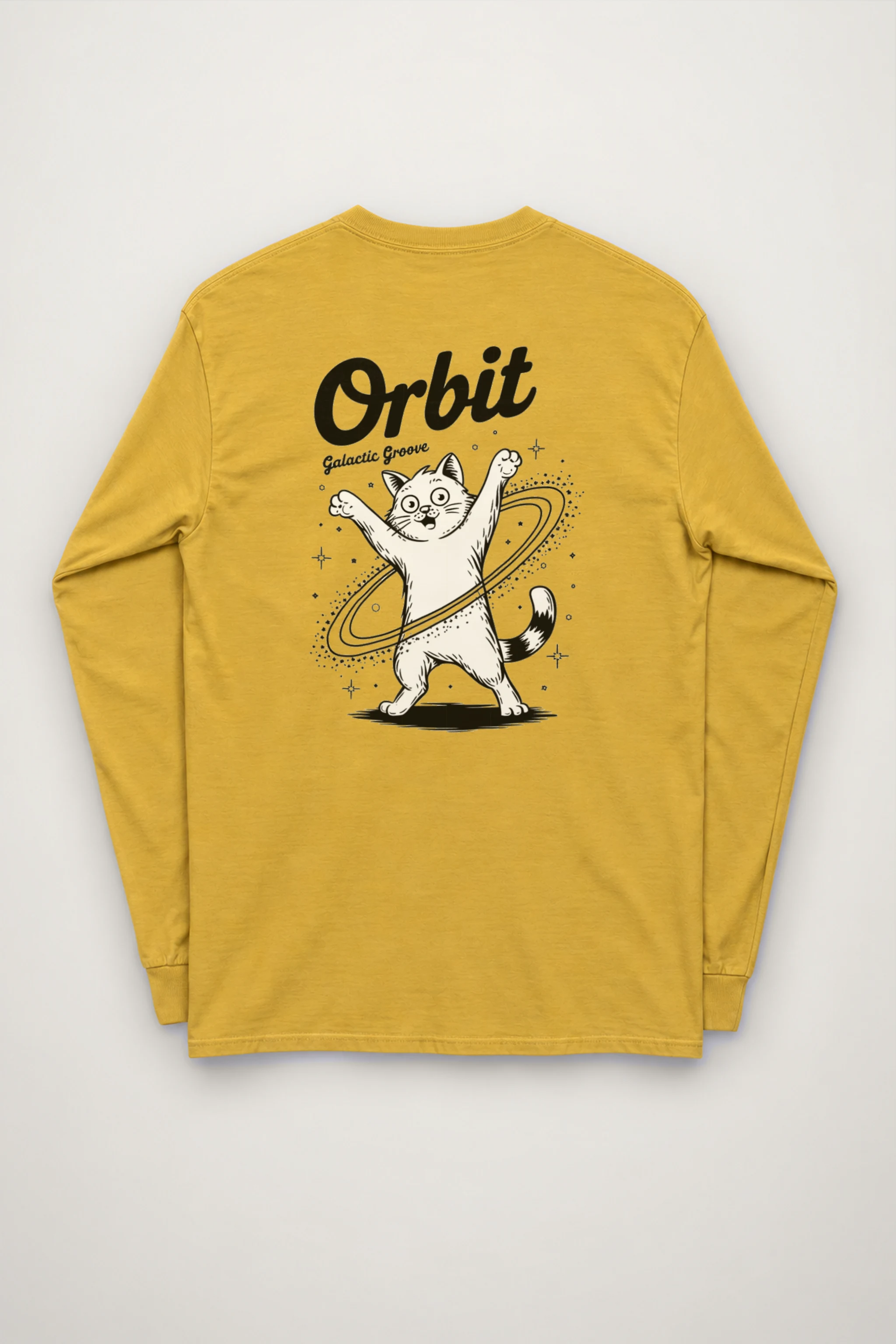 "Orbit Galactic Groove" Unisex Longsleeve T-shirt