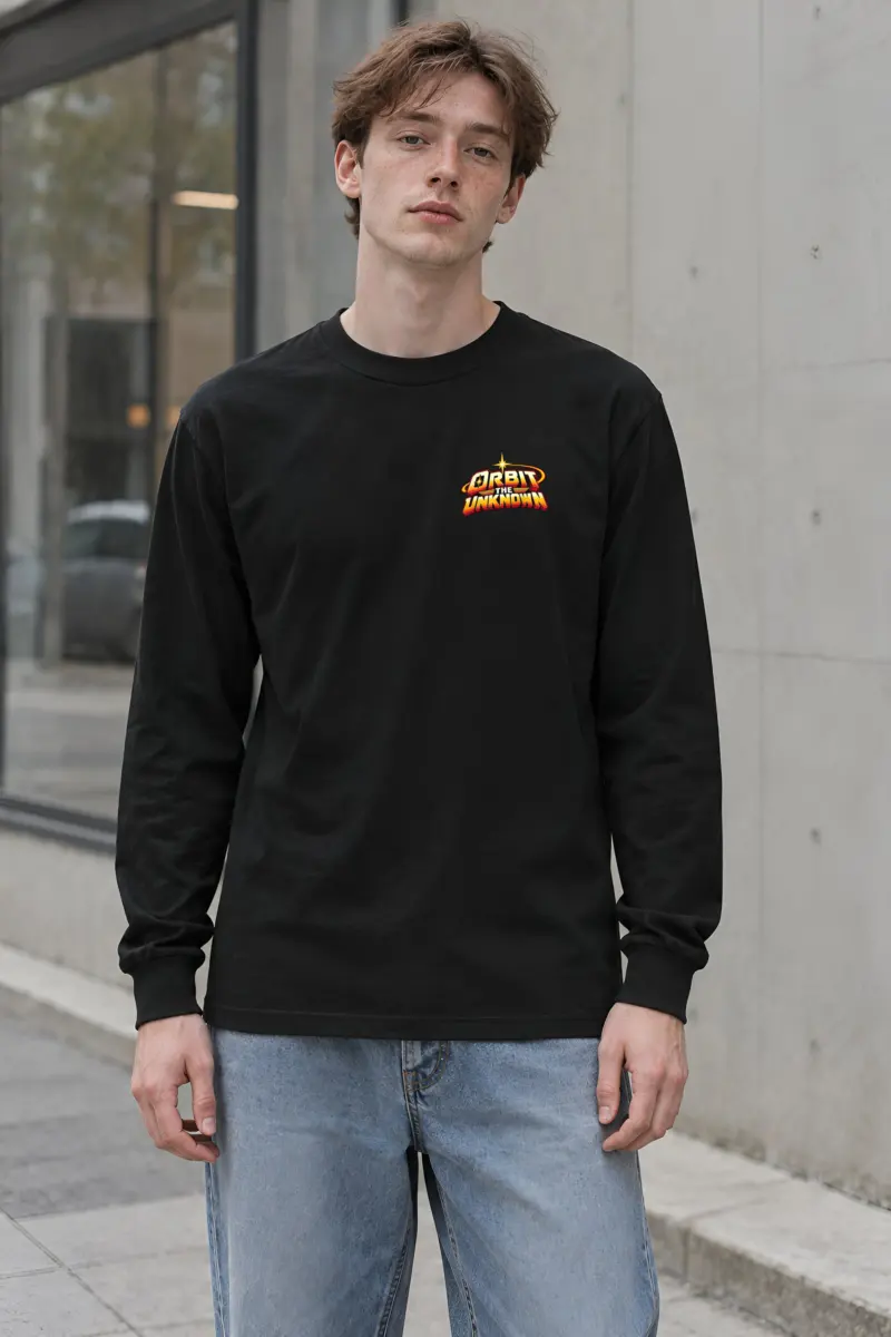 "Orbit The Unknown" Unisex Longsleeve T-shirt