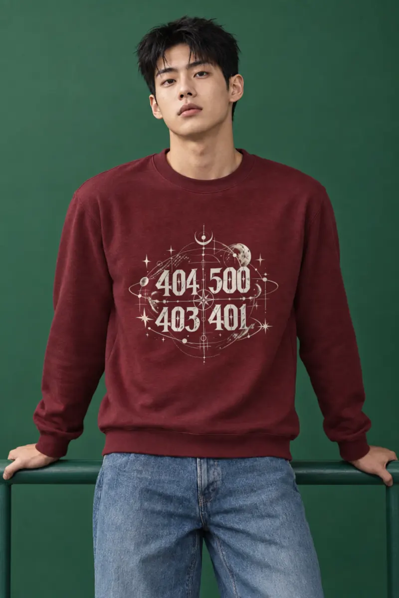 "Orbital Coordinates" Heavy Blend Unisex Crewneck Sweatshirt