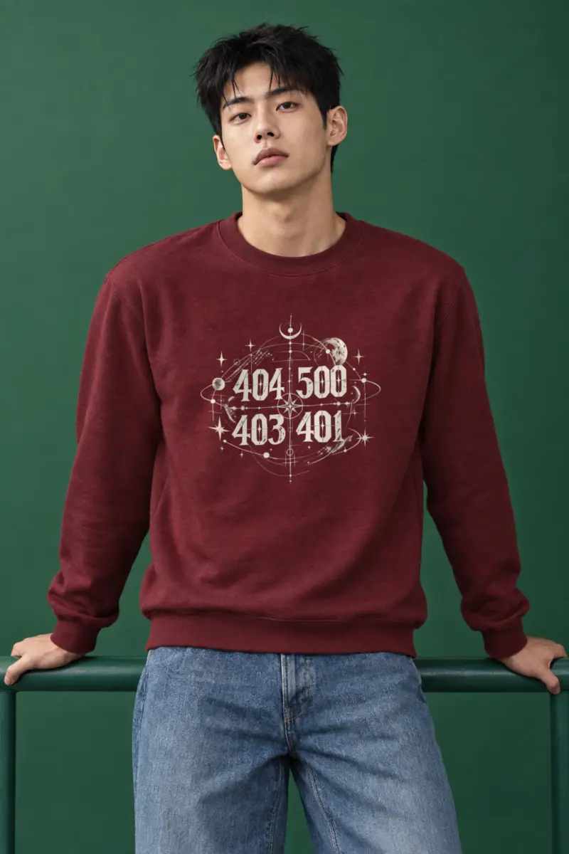"Orbital Coordinates" Heavy Blend Unisex Crewneck Sweatshirt