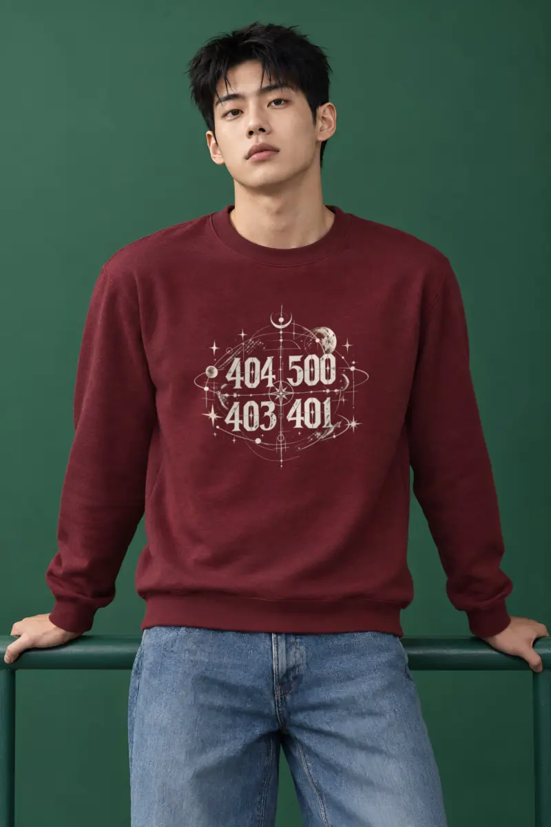 "Orbital Coordinates" Heavy Blend Unisex Crewneck Sweatshirt