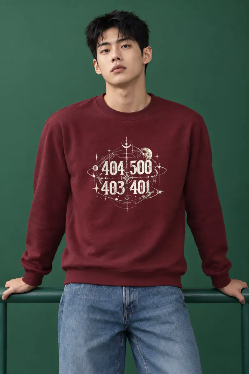 "Orbital Coordinates" Heavy Blend Unisex Crewneck Sweatshirt
