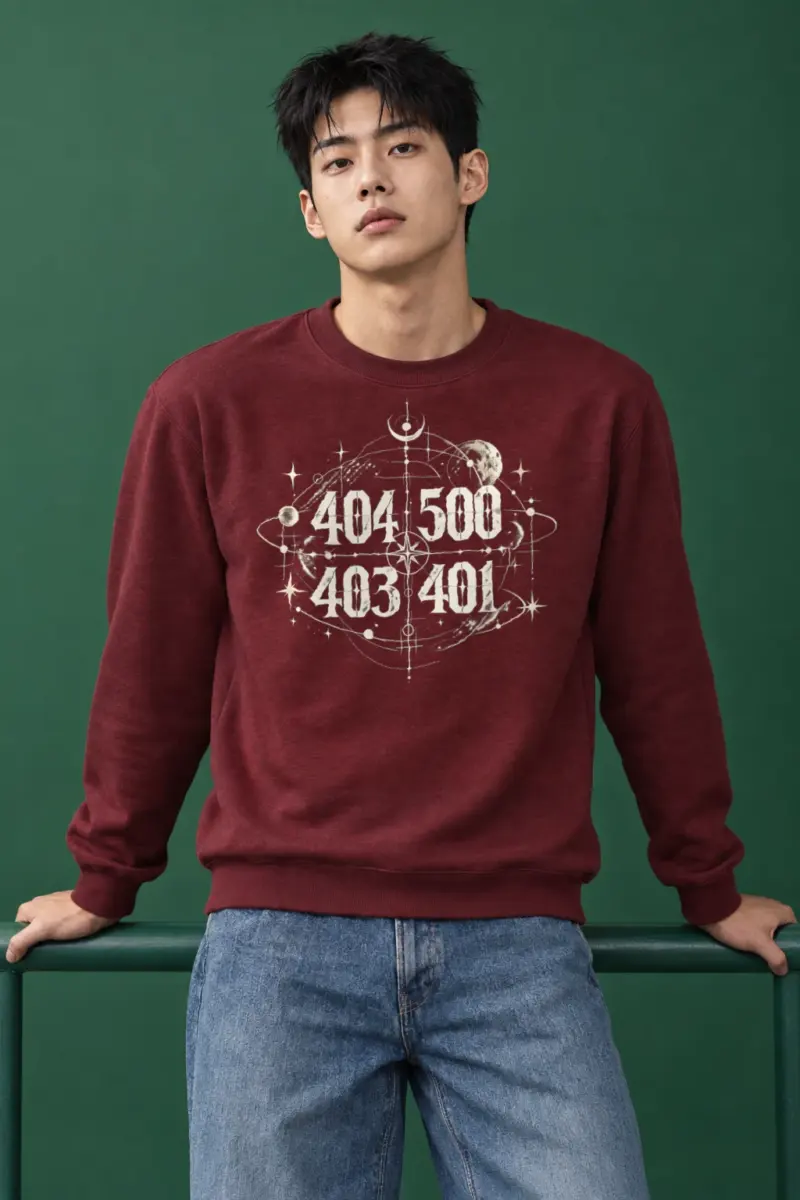 "Orbital Coordinates" Heavy Blend Unisex Crewneck Sweatshirt