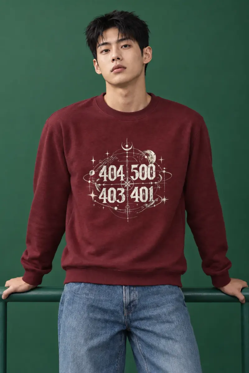 "Orbital Coordinates" Heavy Blend Unisex Crewneck Sweatshirt