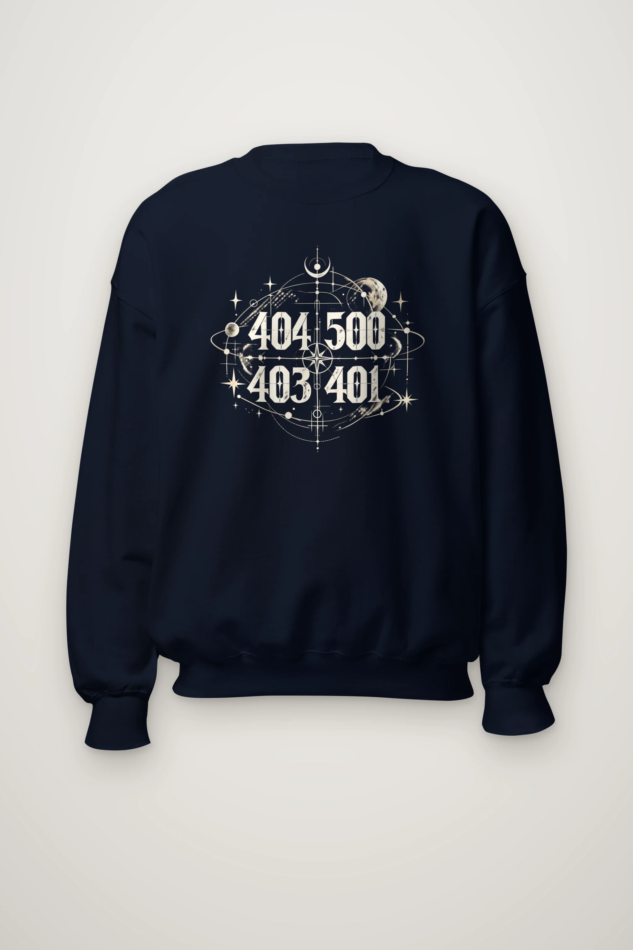 "Orbital Coordinates" Heavy Blend Unisex Crewneck Sweatshirt