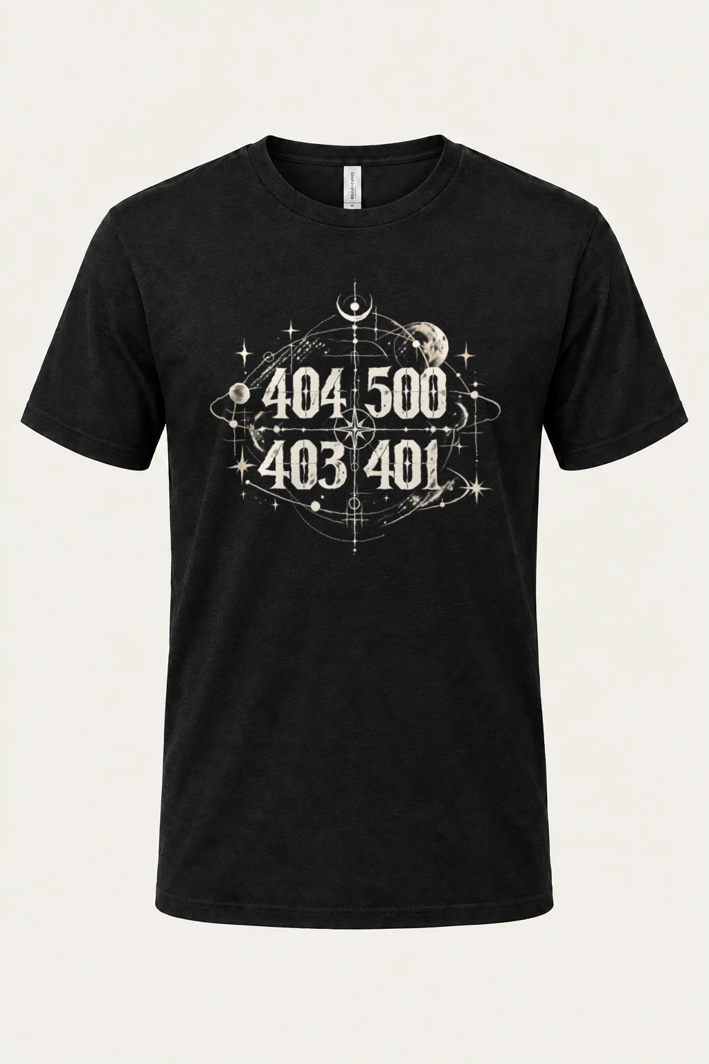 "Orbital Coordinates" Heavyweight Unisex Crewneck T-shirt | Gildan 5000