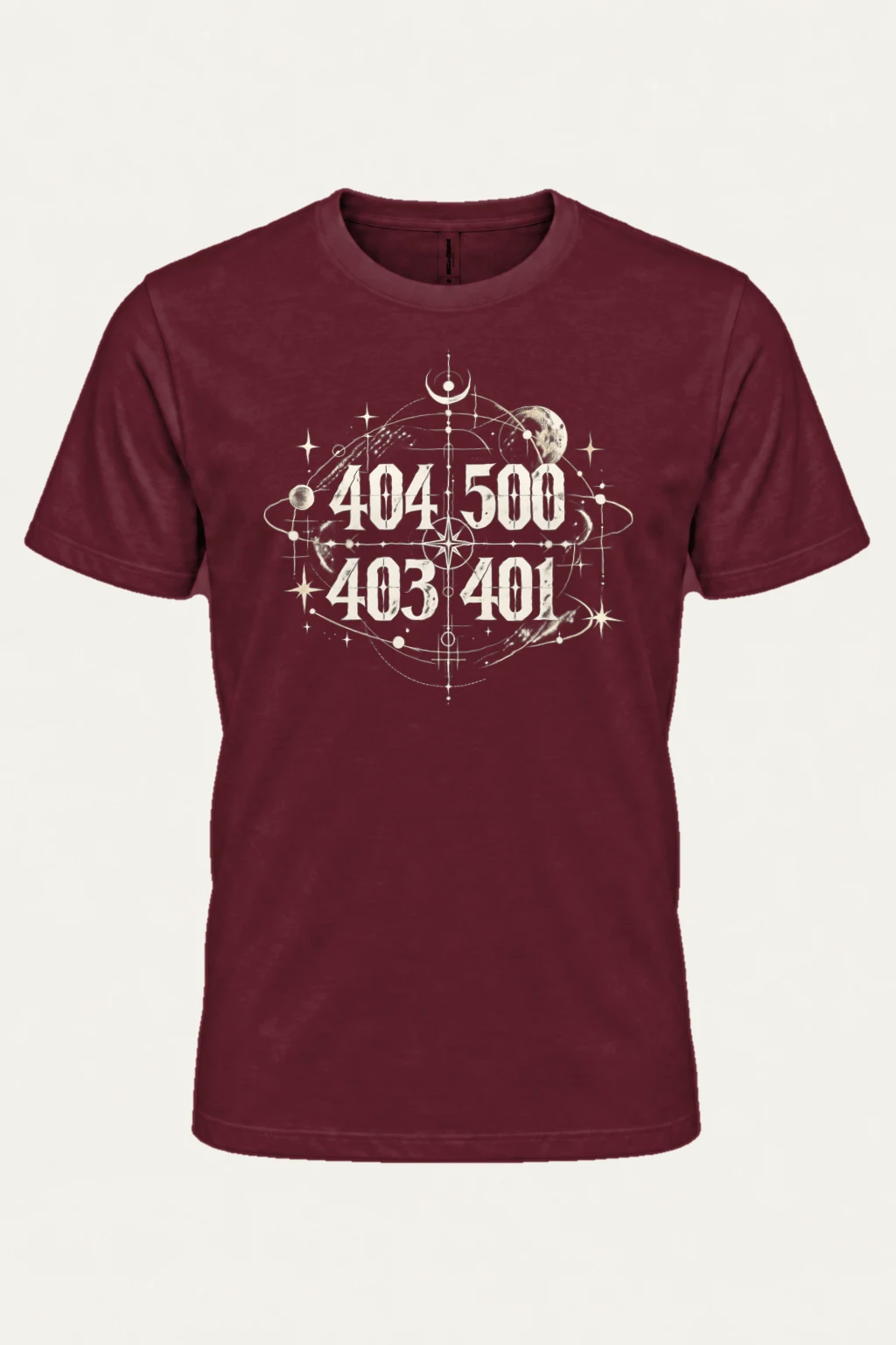 "Orbital Coordinates" Heavyweight Unisex Crewneck T-shirt | Gildan 5000