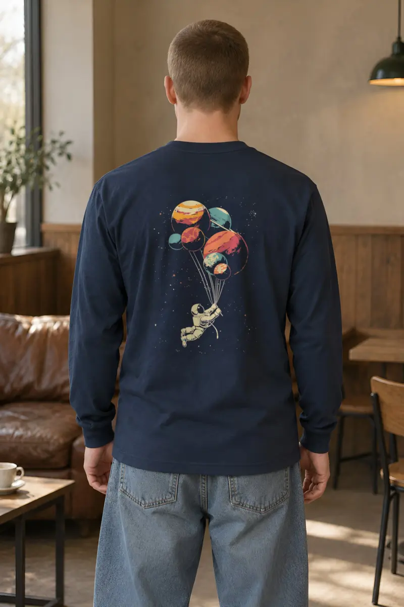 "Orbital Daydream" Unisex Longsleeve T-shirt