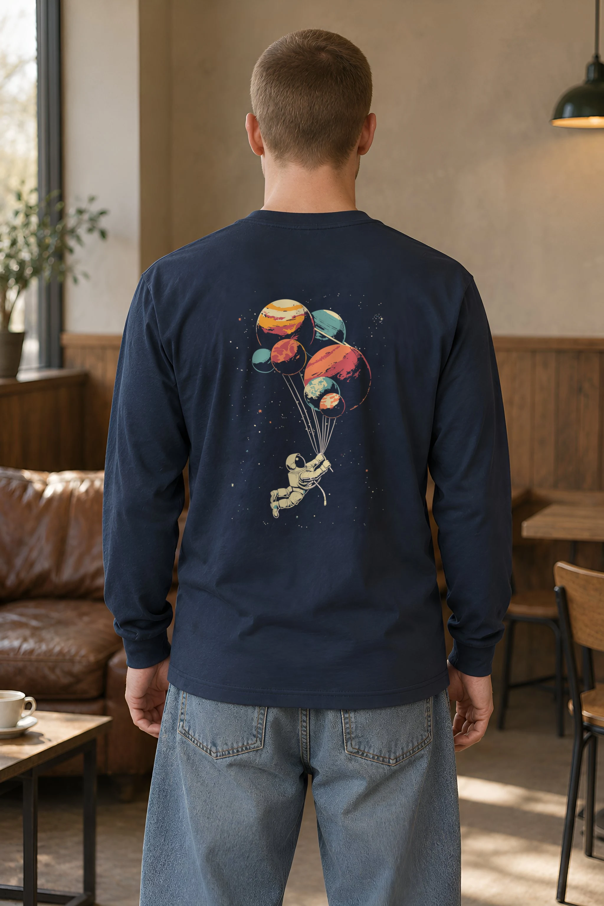 "Orbital Daydream" Unisex Longsleeve T-shirt