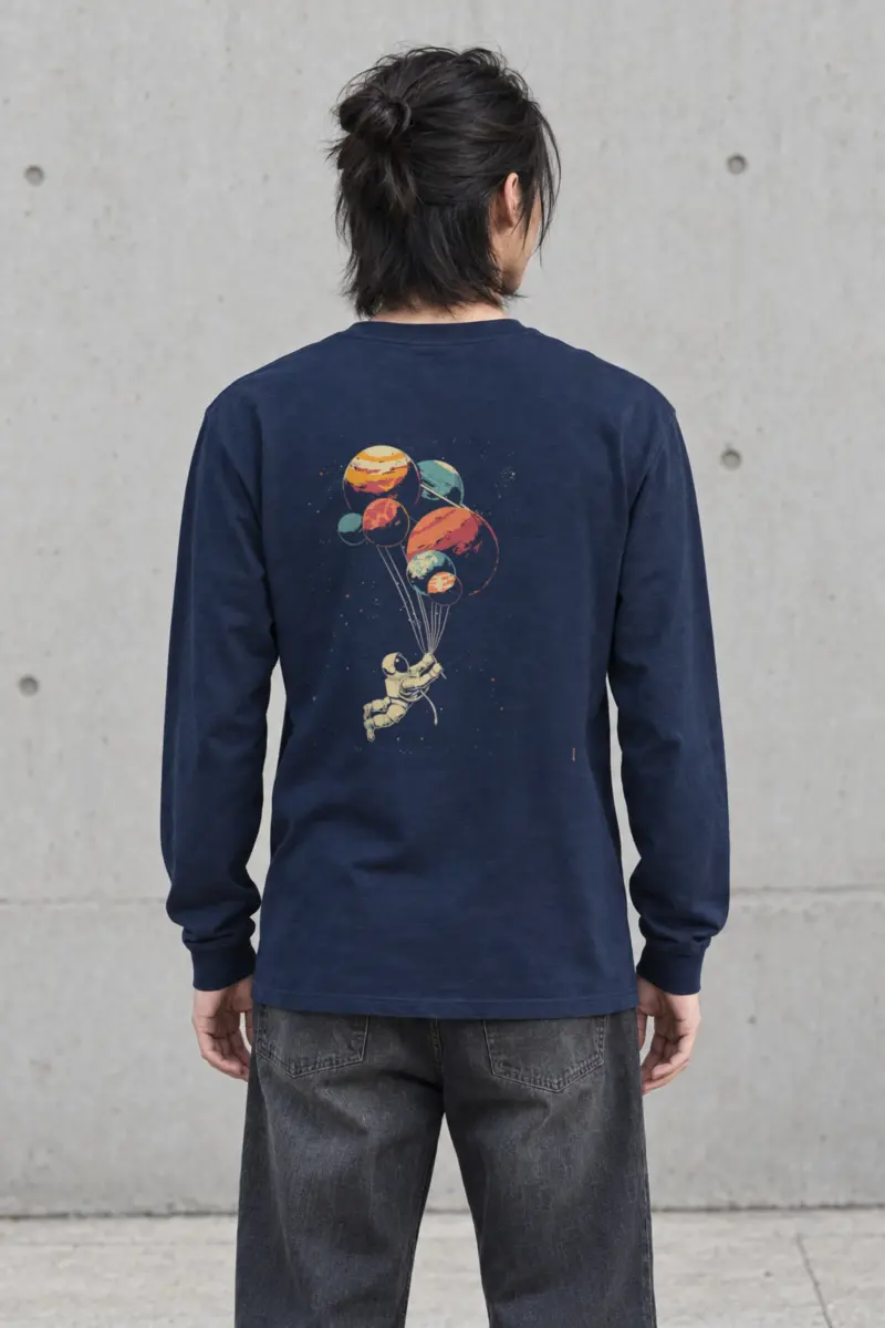 "Orbital Daydream" Unisex Longsleeve T-shirt