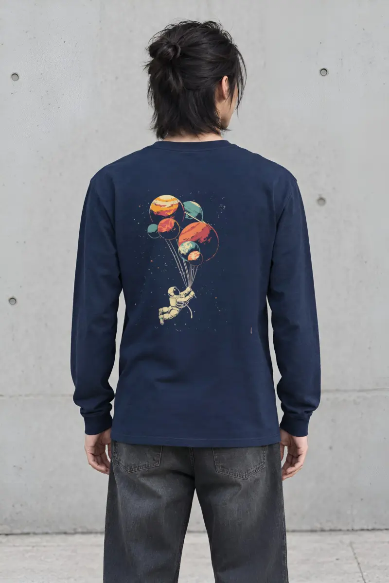 "Orbital Daydream" Unisex Longsleeve T-shirt