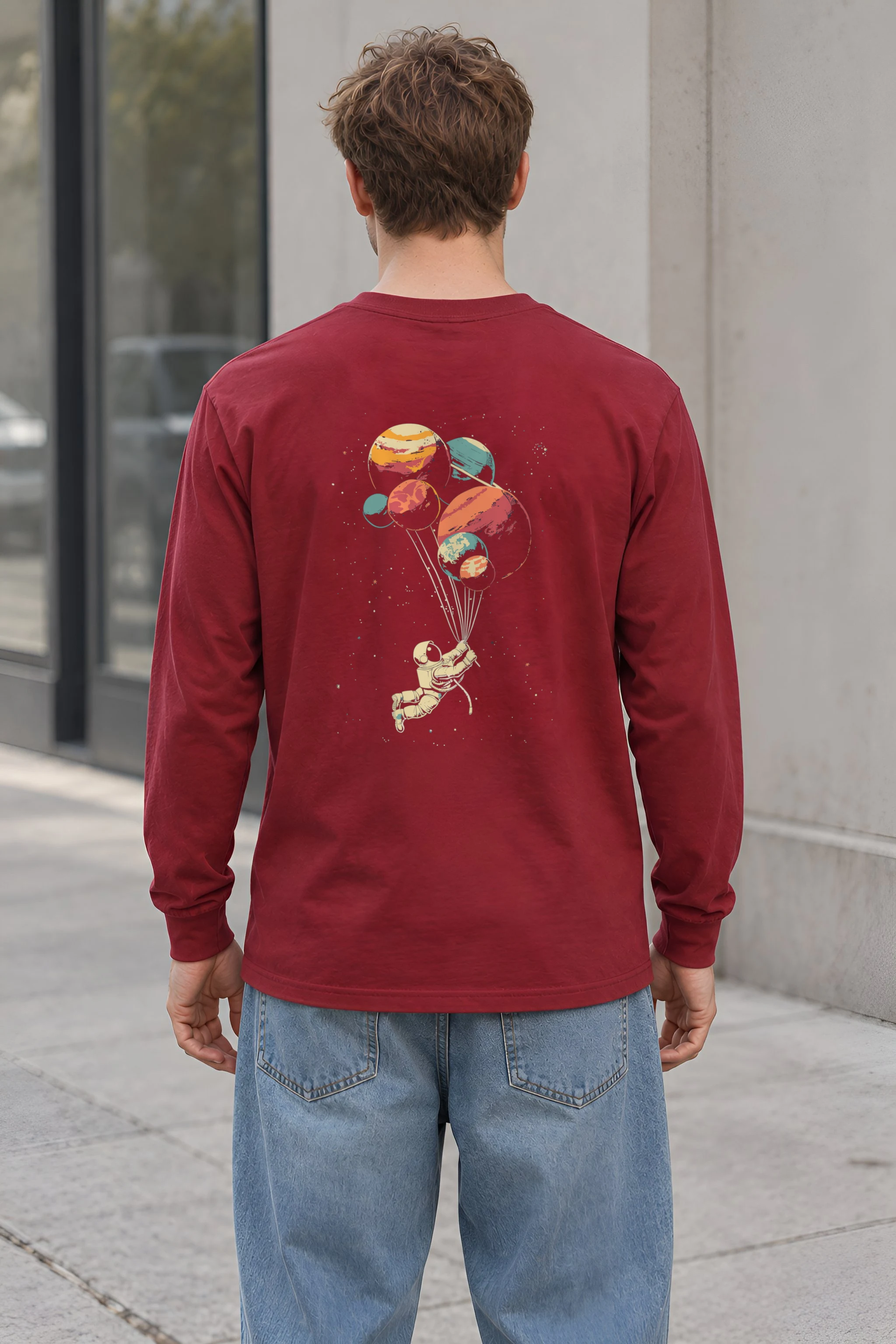 "Orbital Daydream" Unisex Longsleeve T-shirt