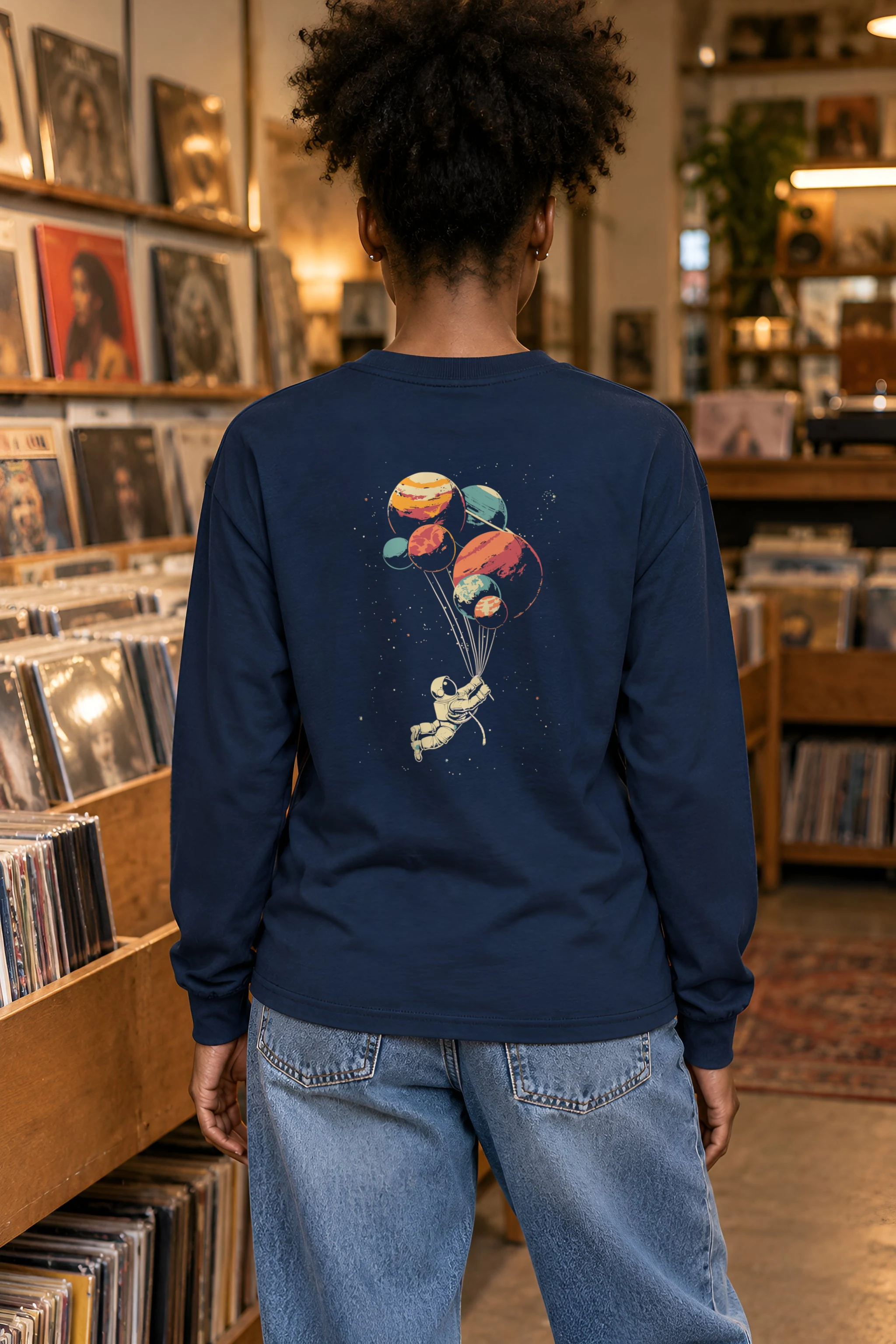 "Orbital Daydream" Unisex Longsleeve T-shirt